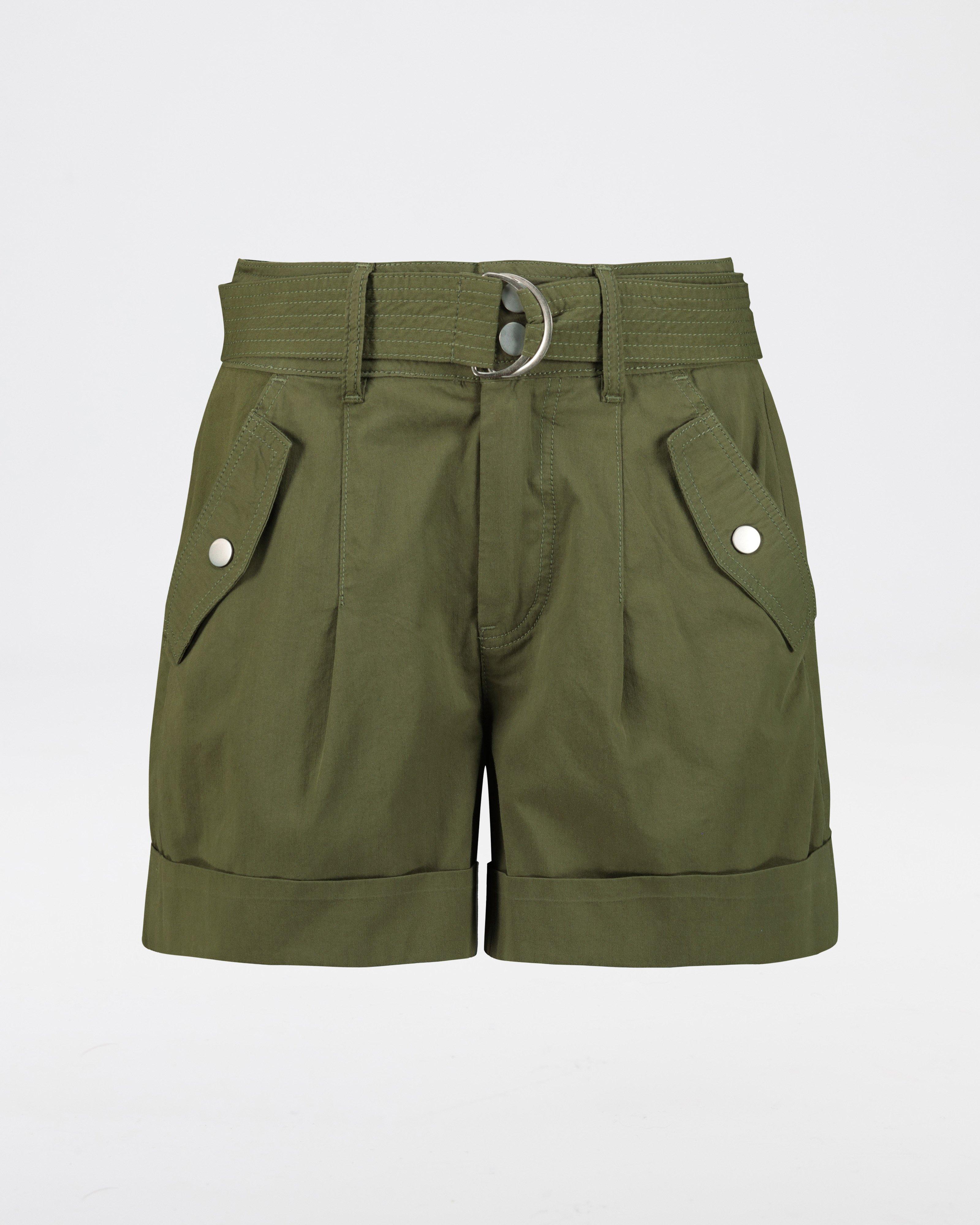 MAMA Short Shorts - Khaki green - Ladies