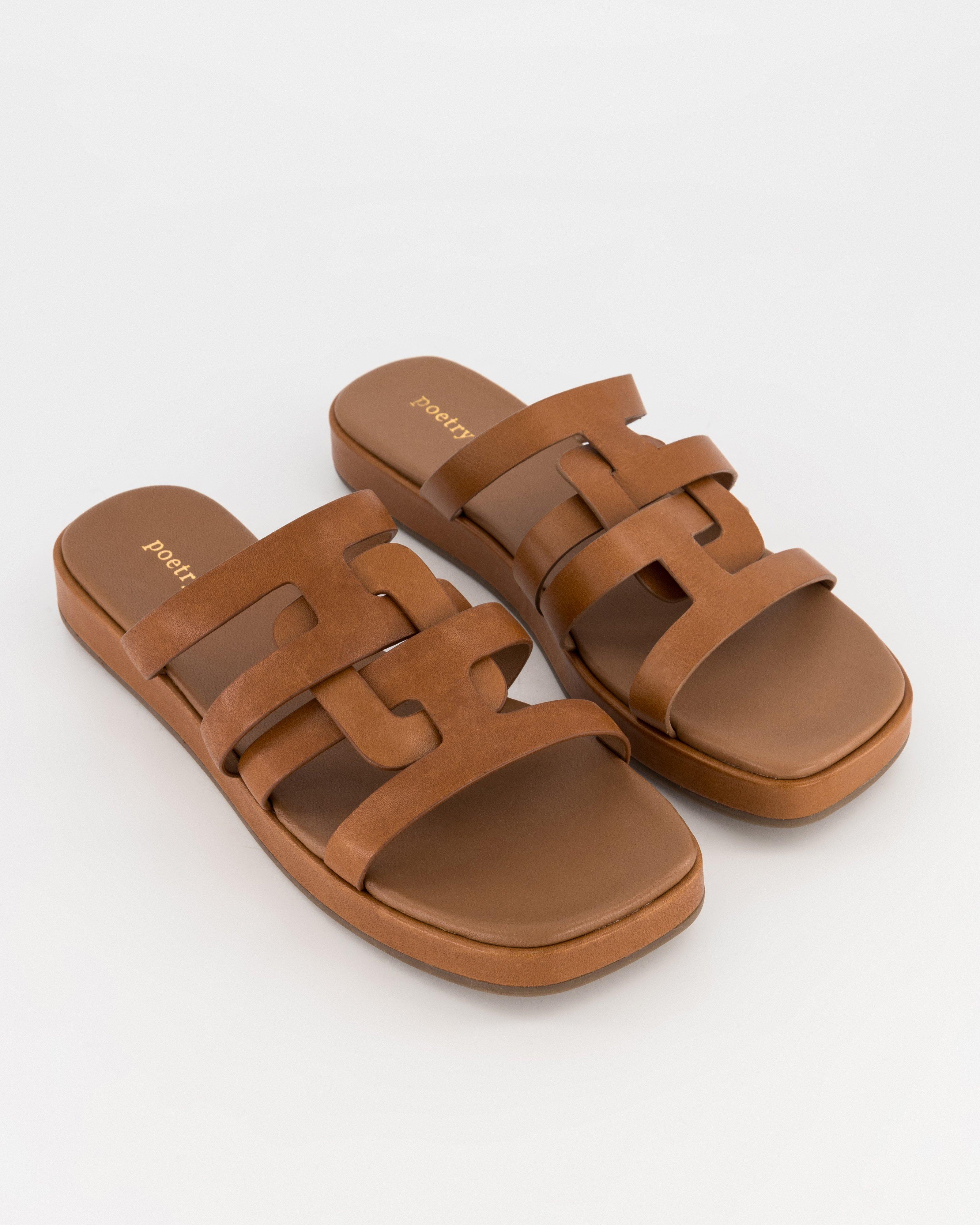 Ellie Sandal -  Tan