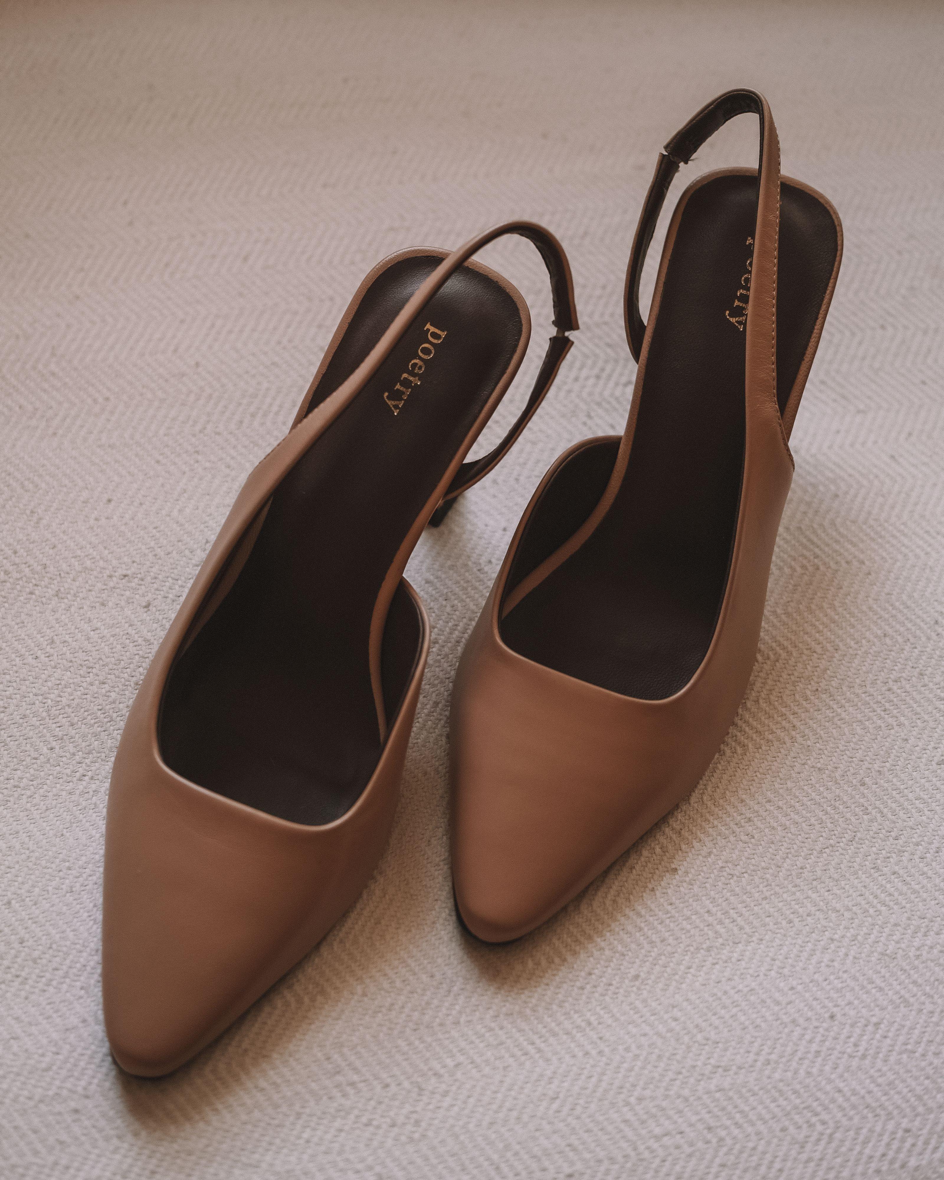 Ember Slingback Heel -  Nude