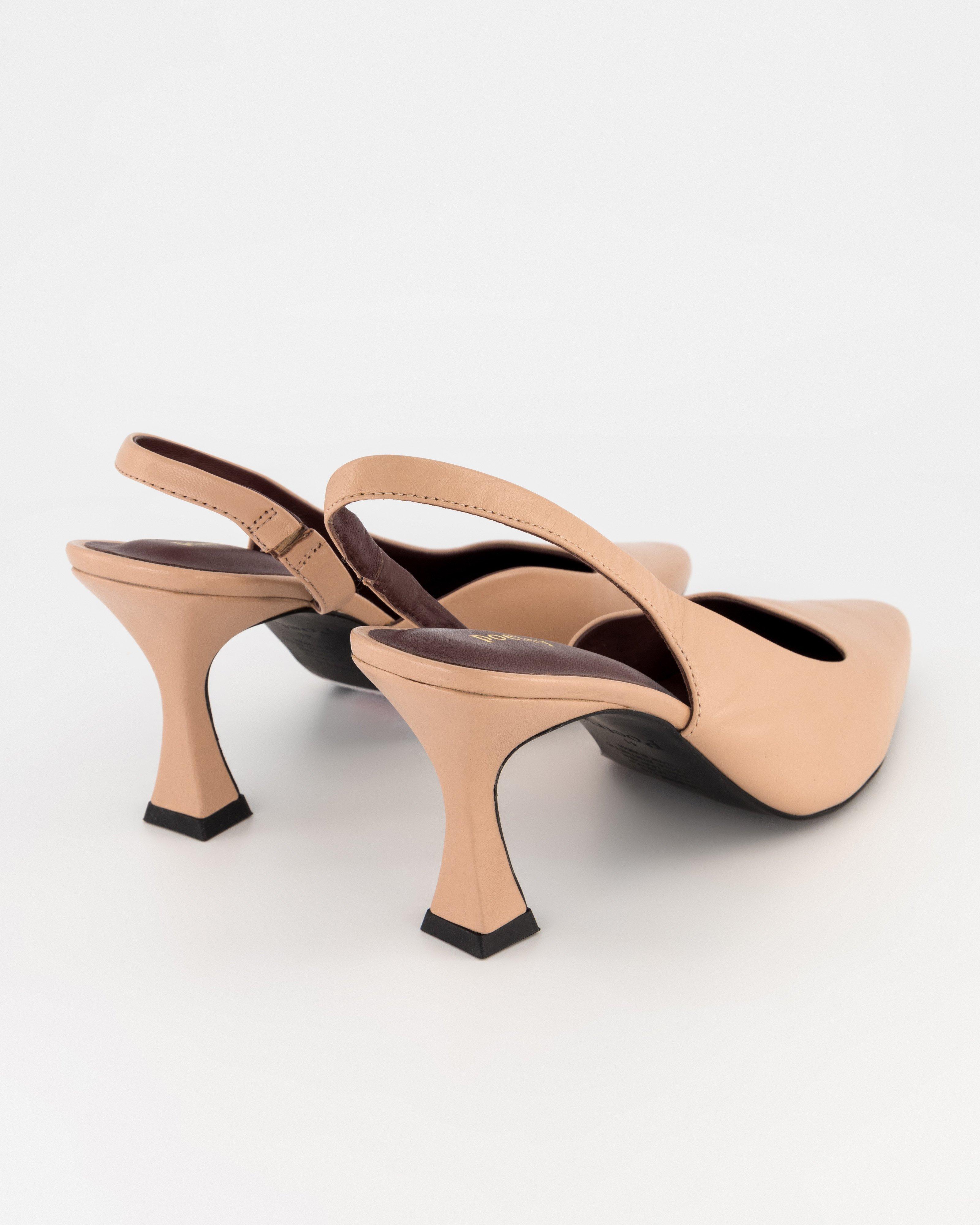 Ember Slingback Heel -  Nude