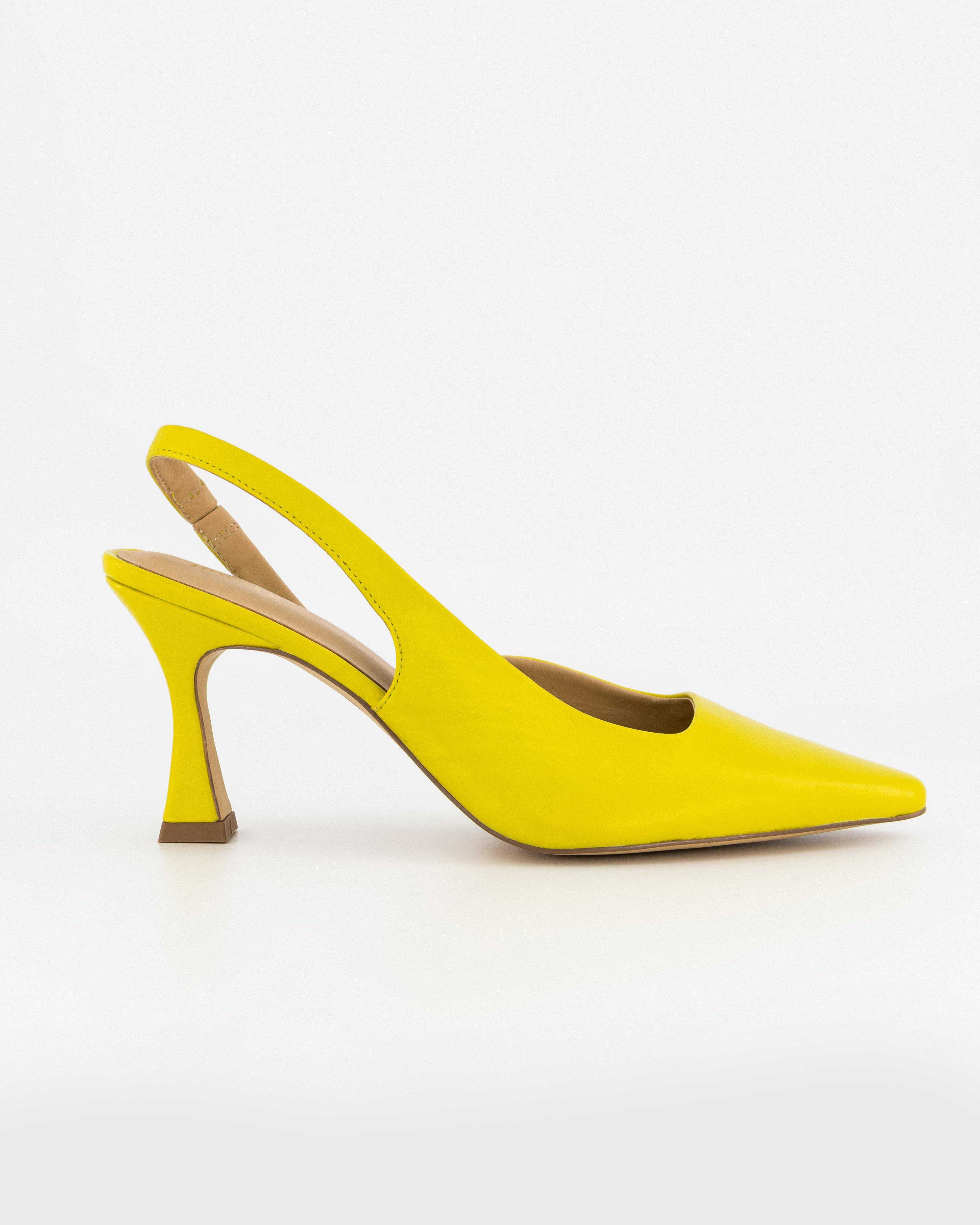 Ember Slingback Heel -  Chartreuse