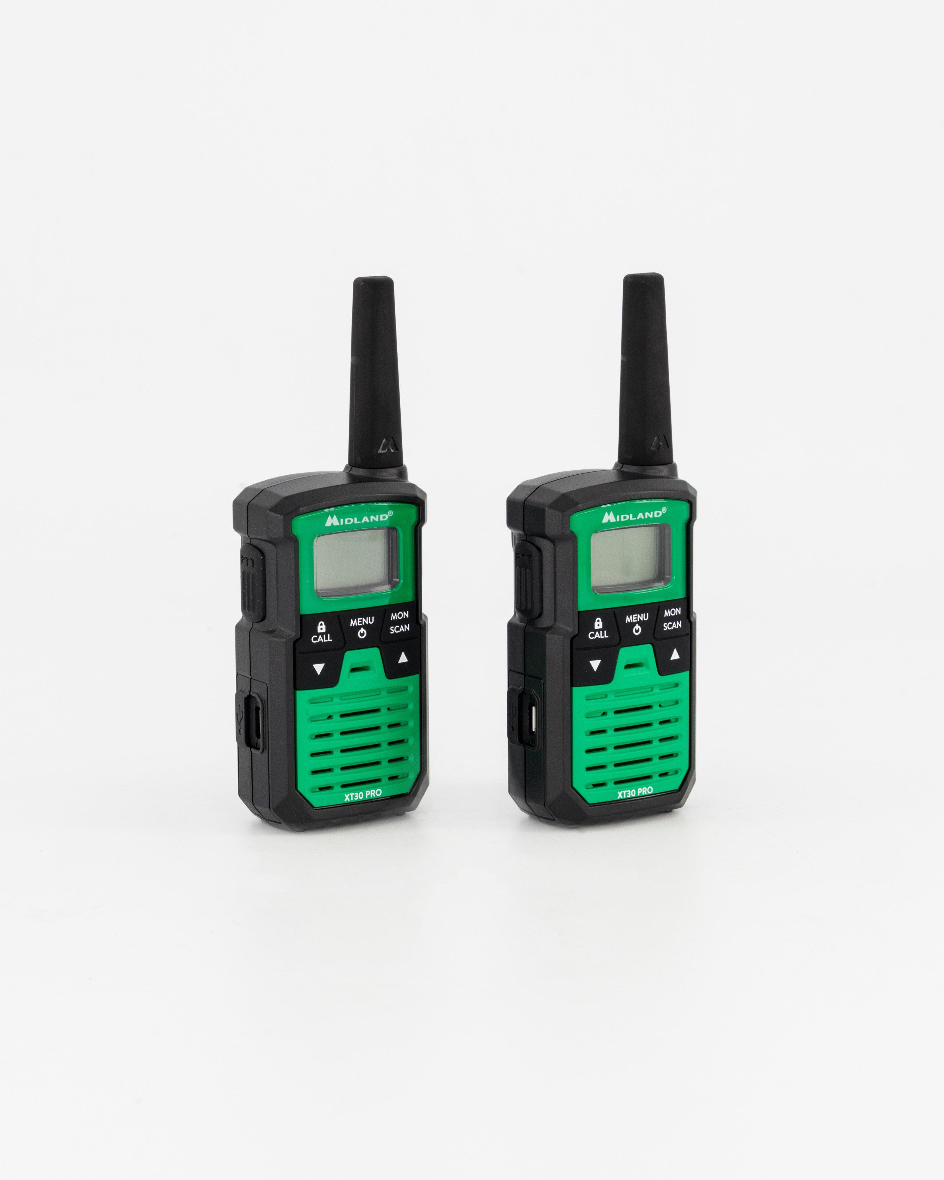 Midland XT30 Pro Two-Way Radios -  Green