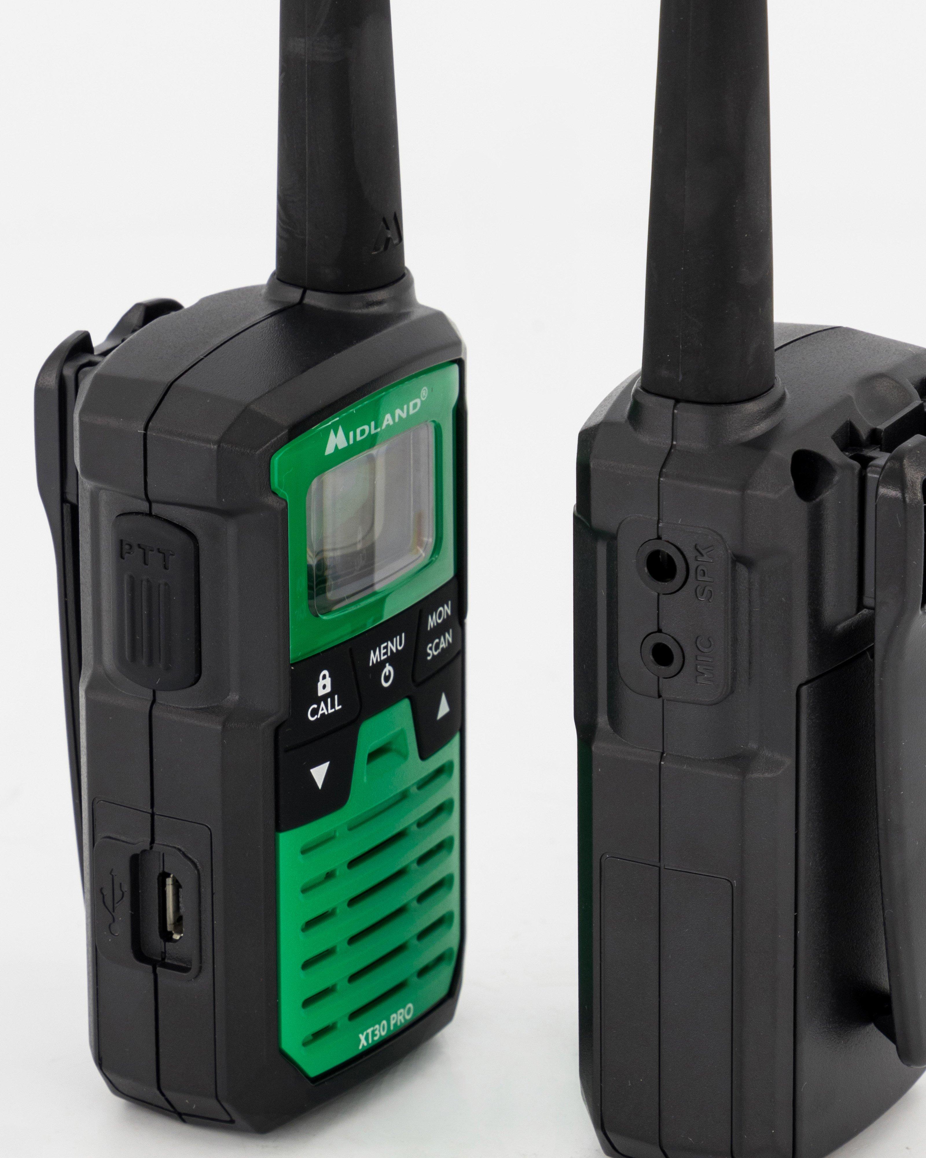 Midland XT30 Pro Two-Way Radios -  Green