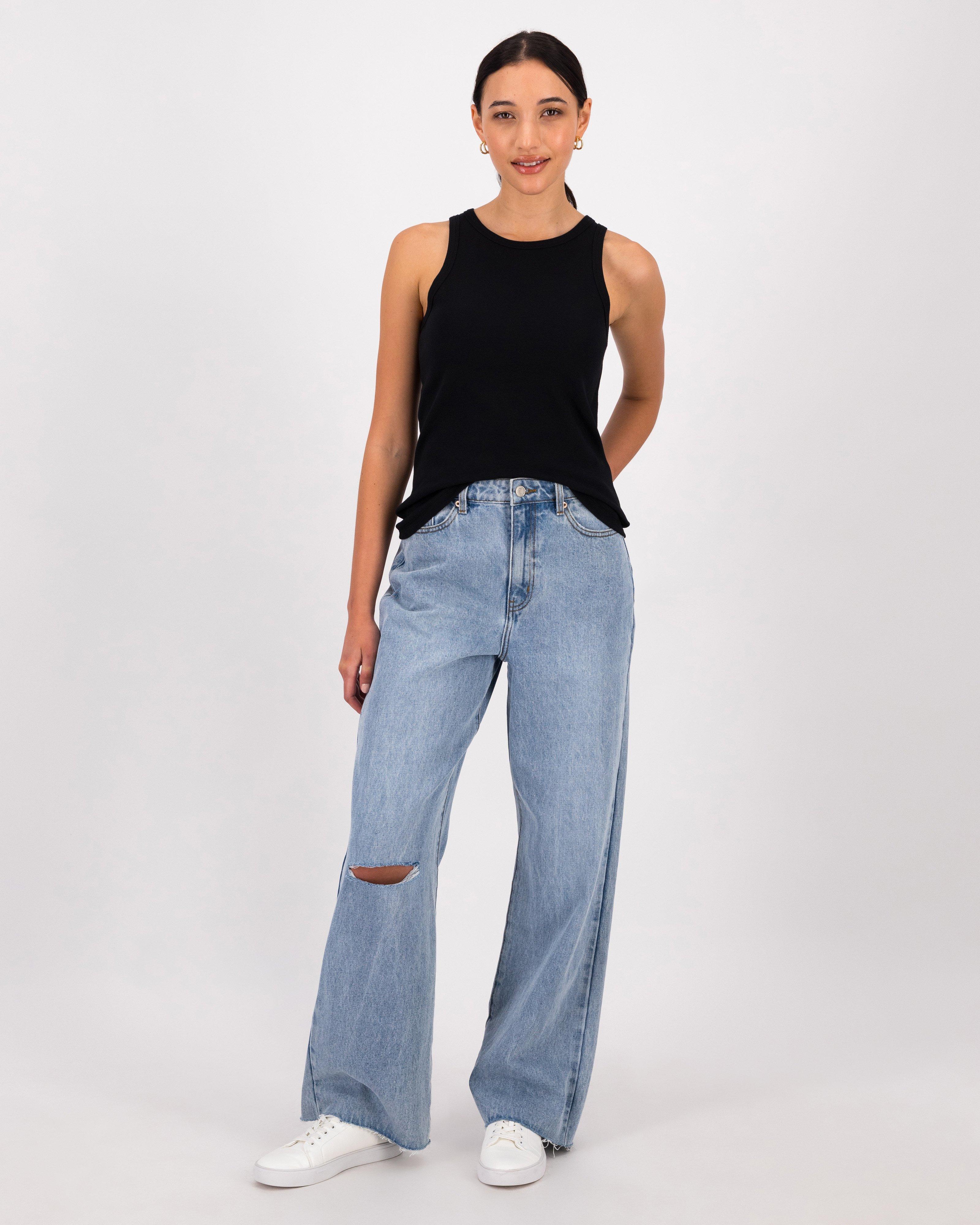 Roza Ribbed Vest - Poetry Clothing Store