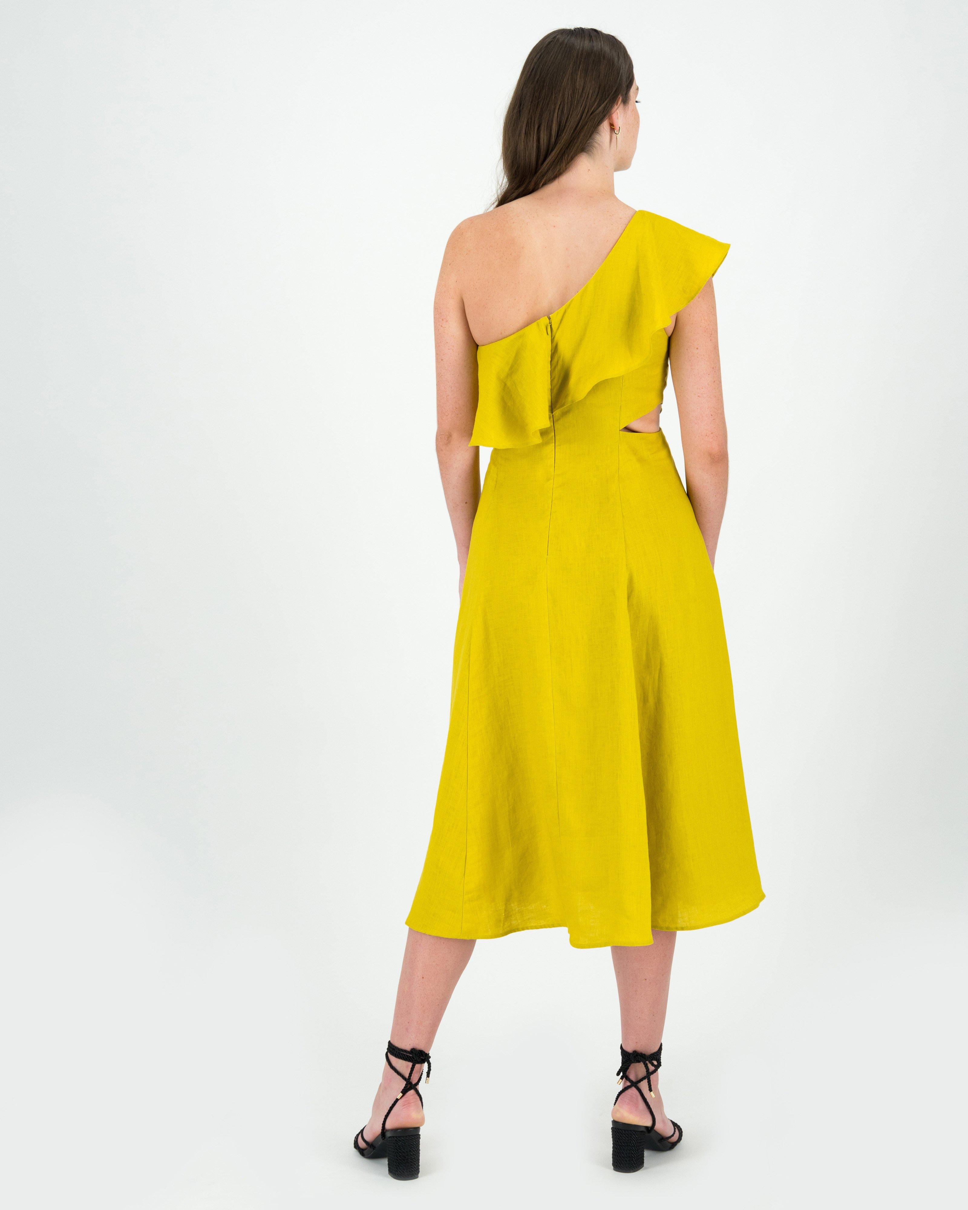 KAILA ONE SHOULDER DRESS