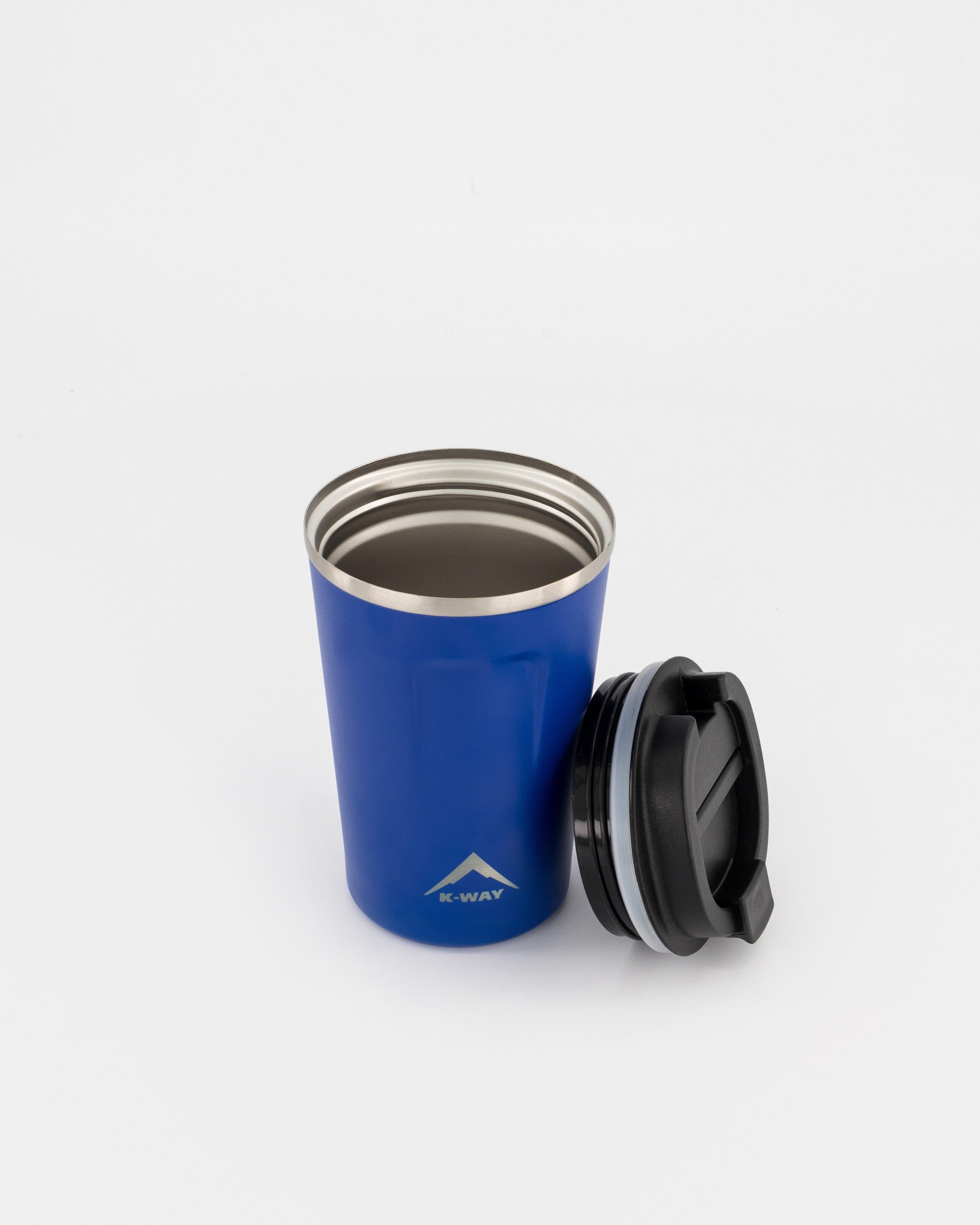 K-Way Sleek Vacuum 325ml Travel Cup -  Blue