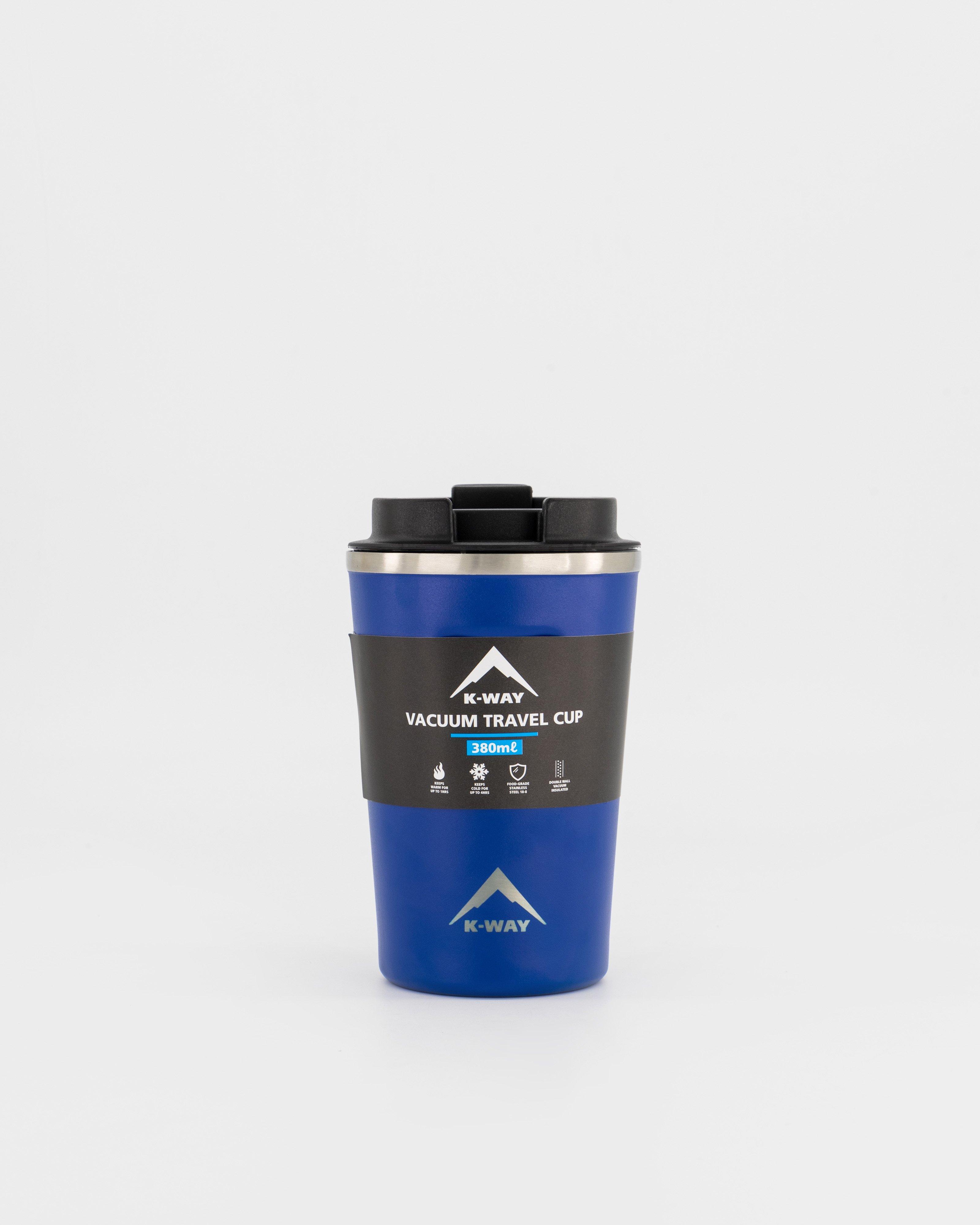 K-Way Sleek Vacuum 325ml Travel Cup -  Blue