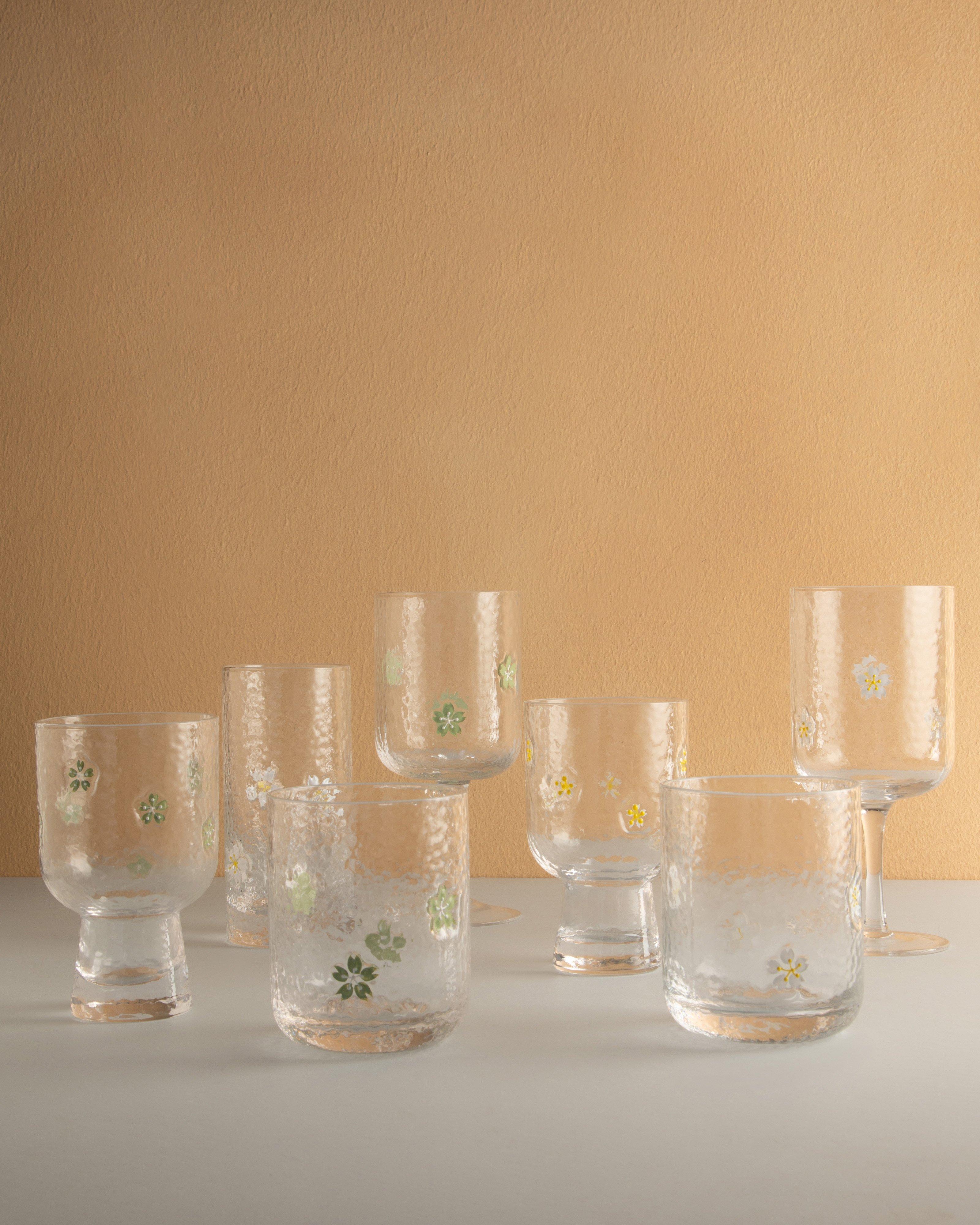 Betty Wine Glass -  Sage