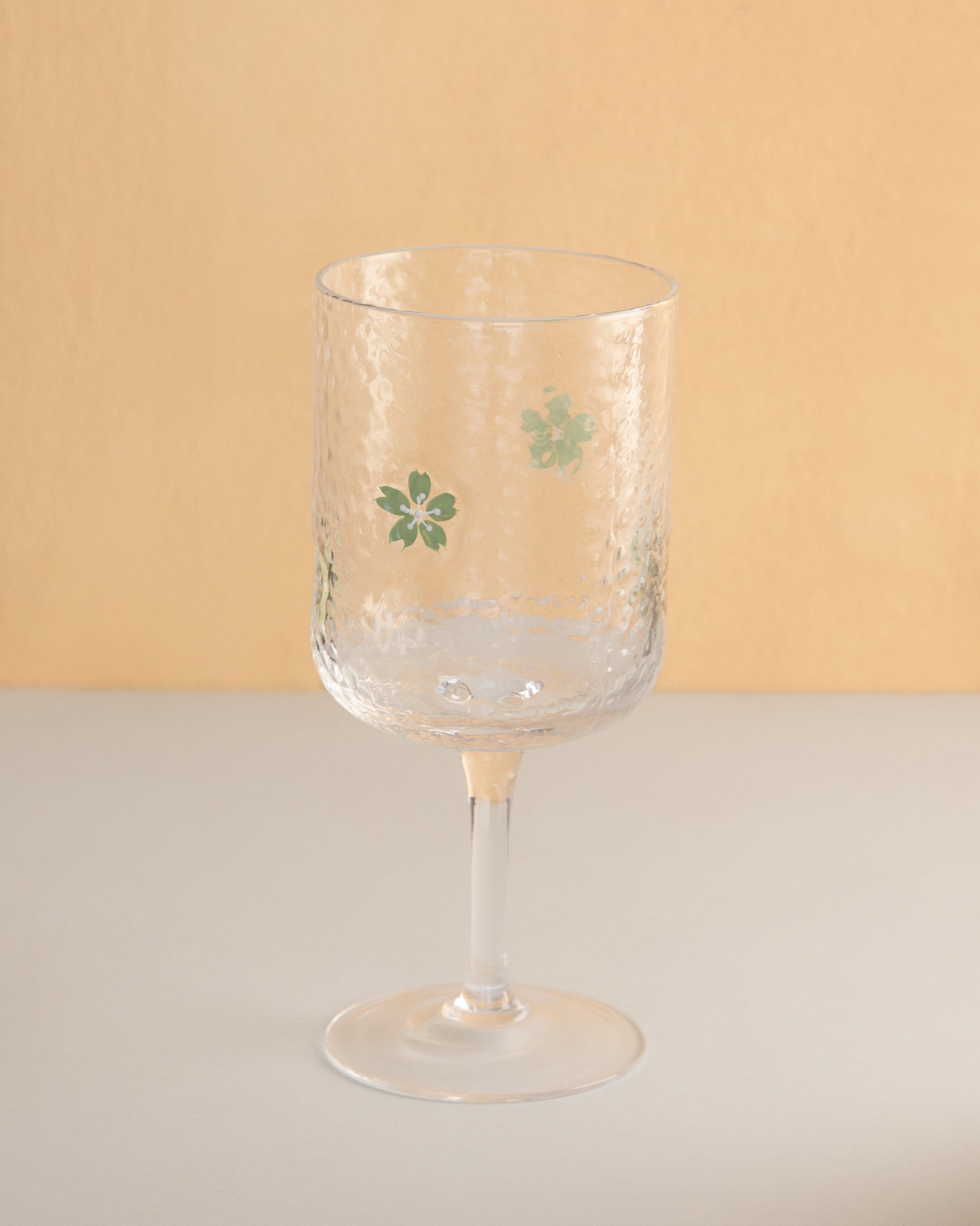 Betty Wine Glass -  Sage