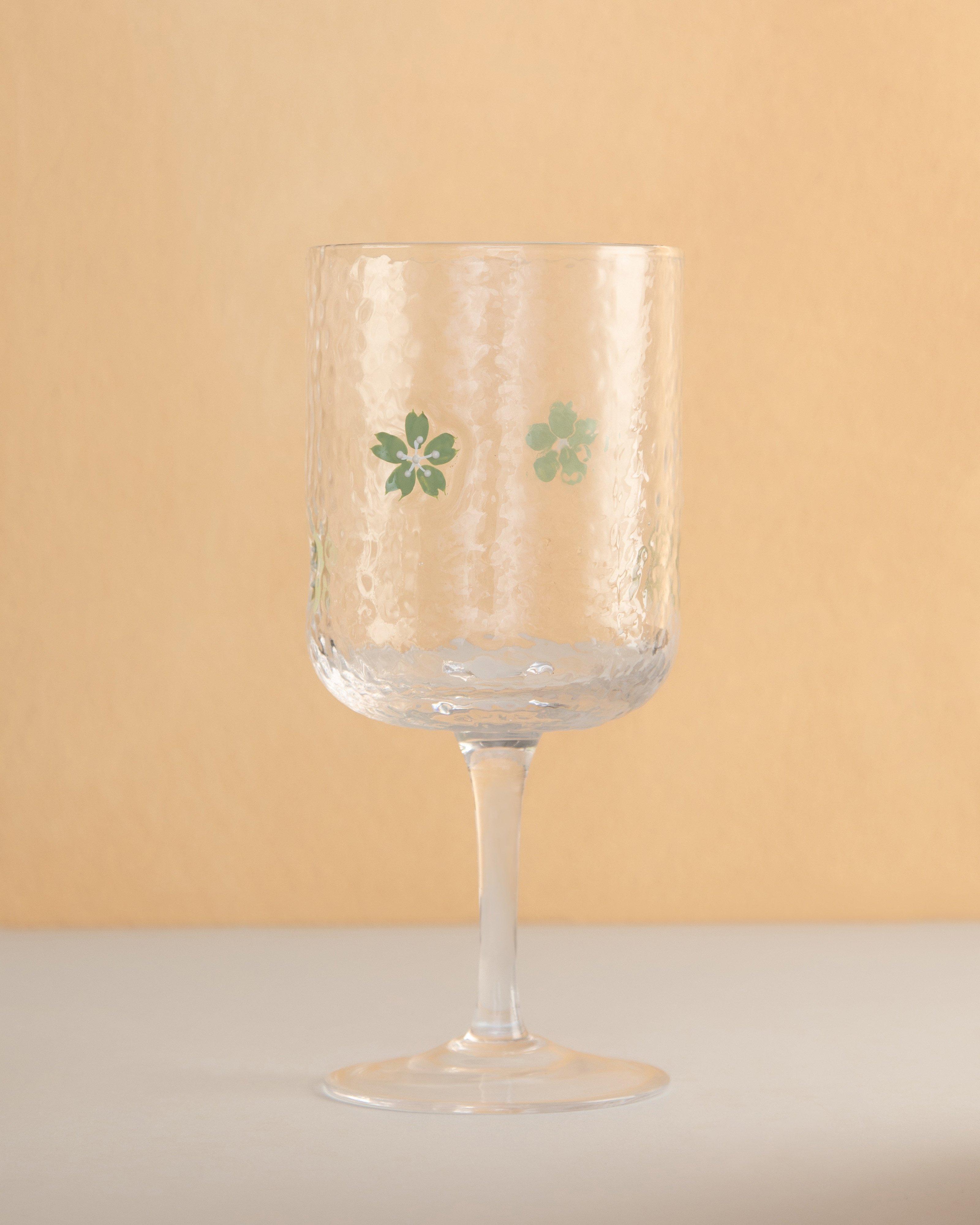 Betty Wine Glass -  Sage
