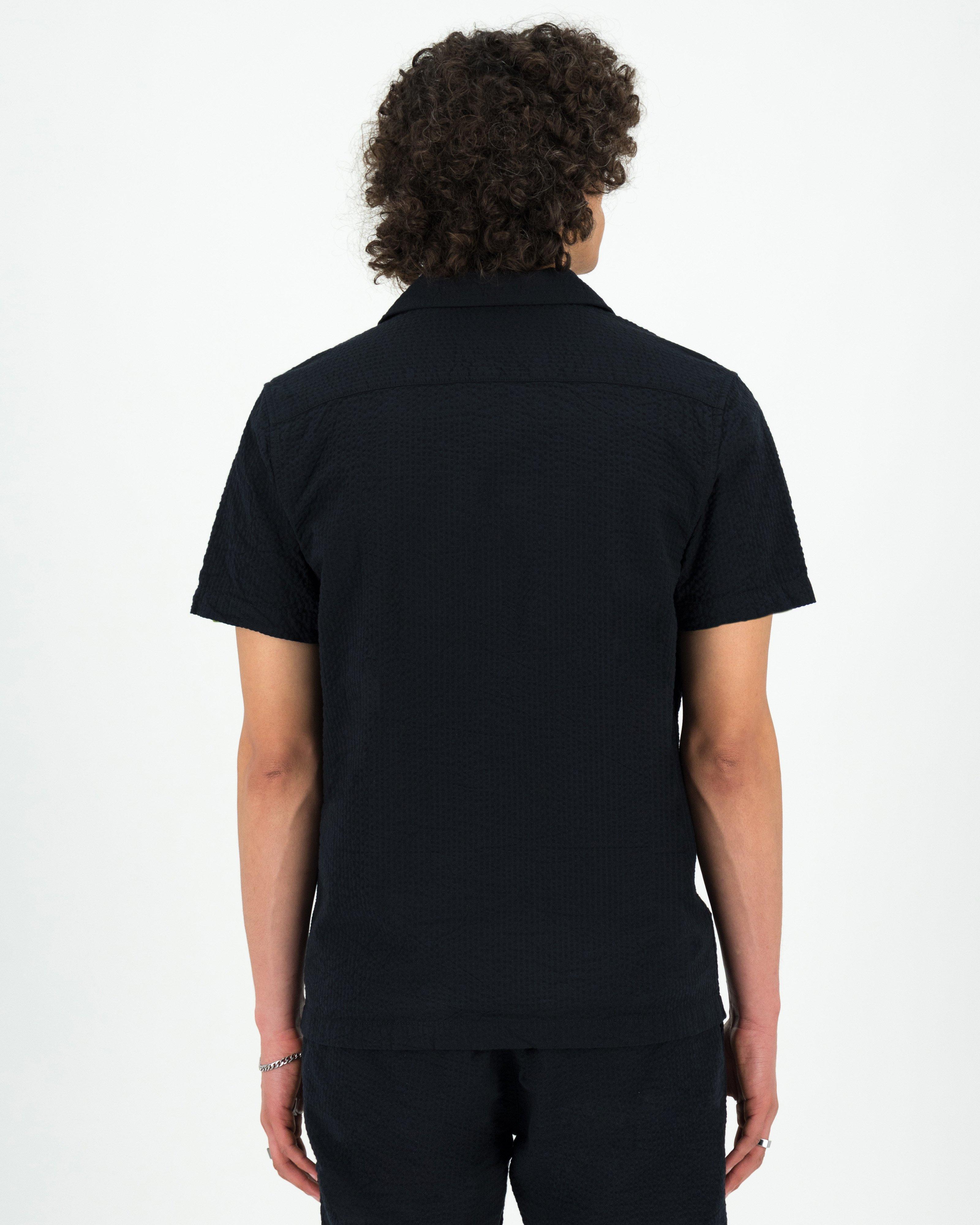 Men's Dante Retro Shirt -  Black