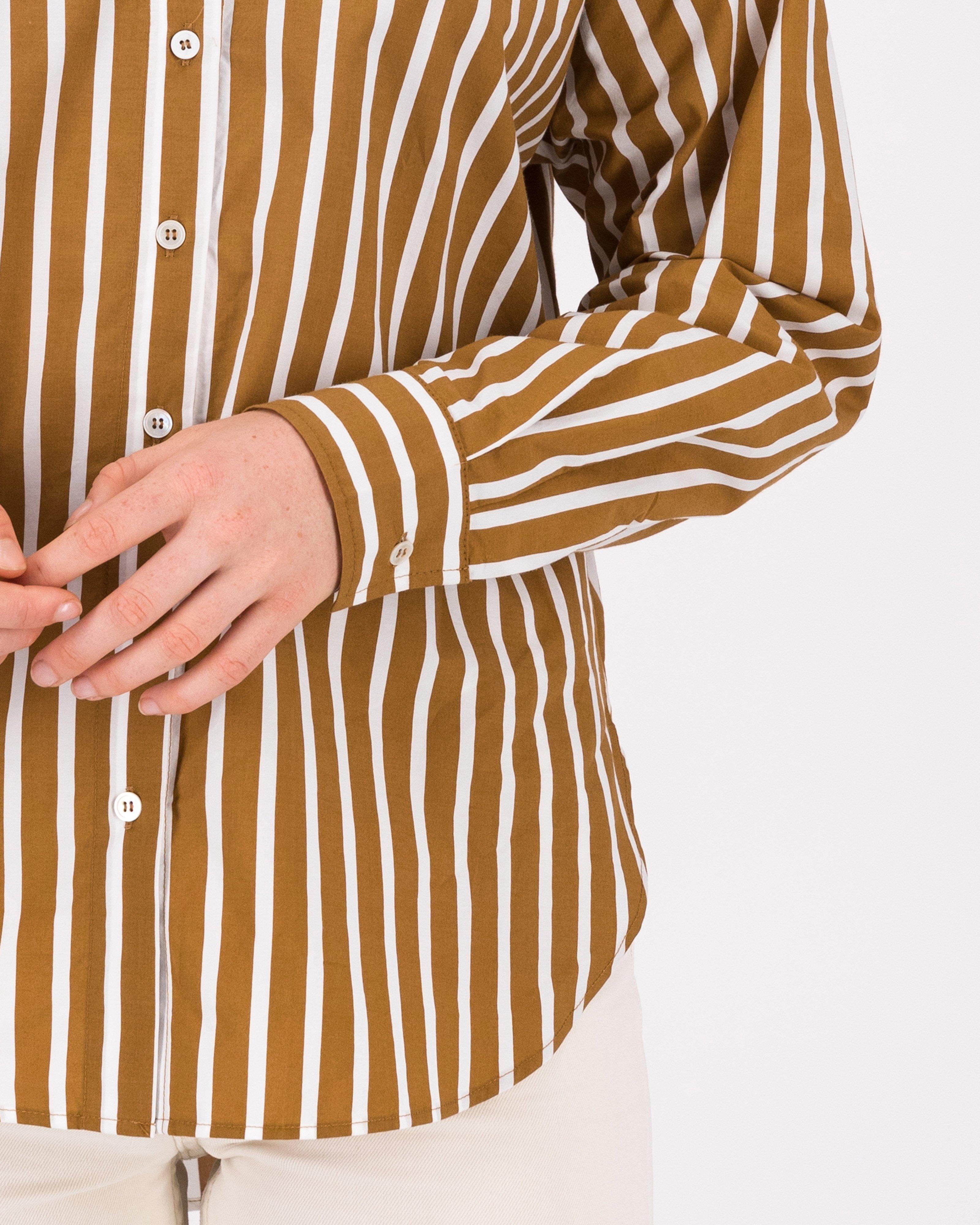 Annalise Relaxed Shirt -  Tan