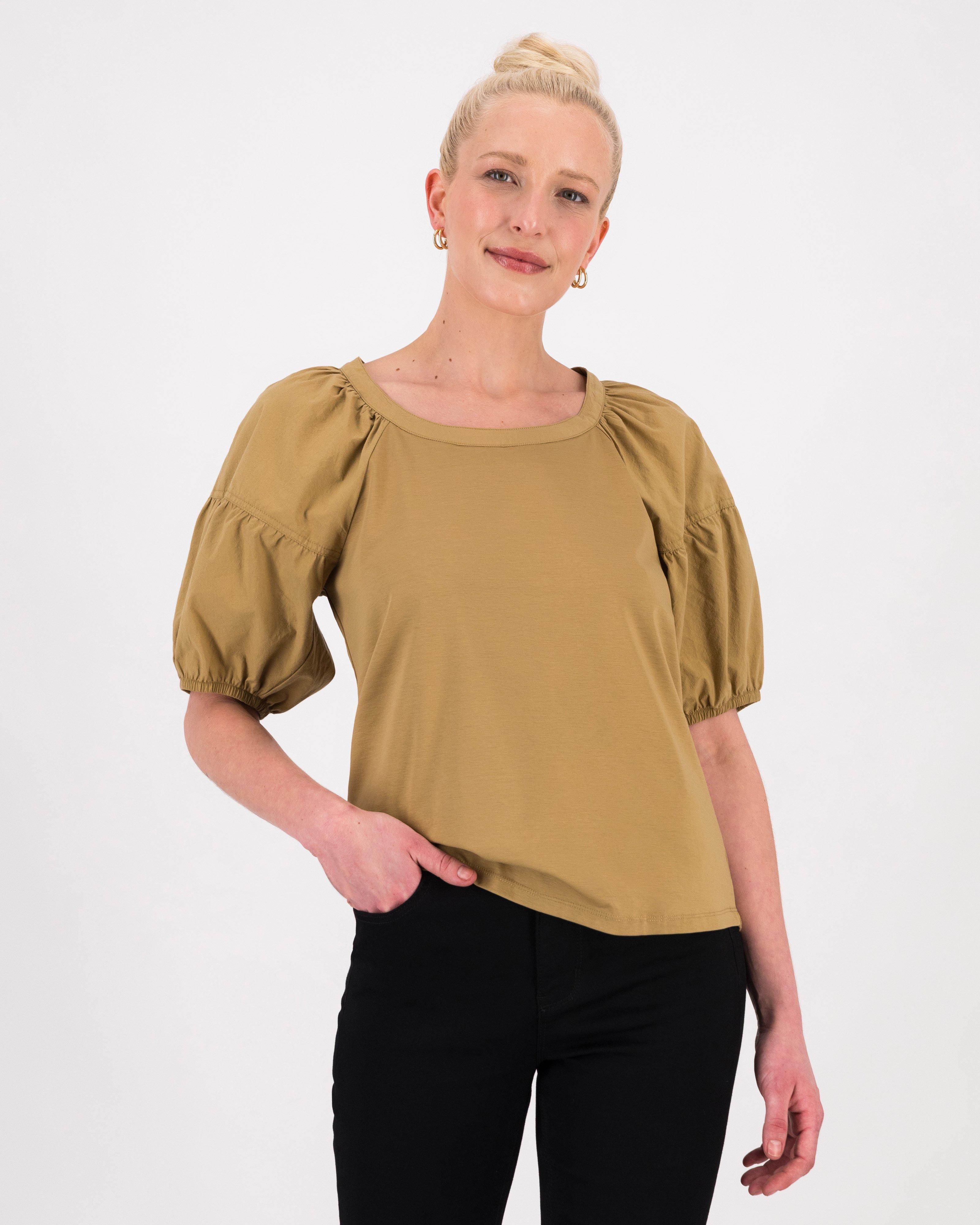 Coralee MixedMedia Top Poetry Clothing Store