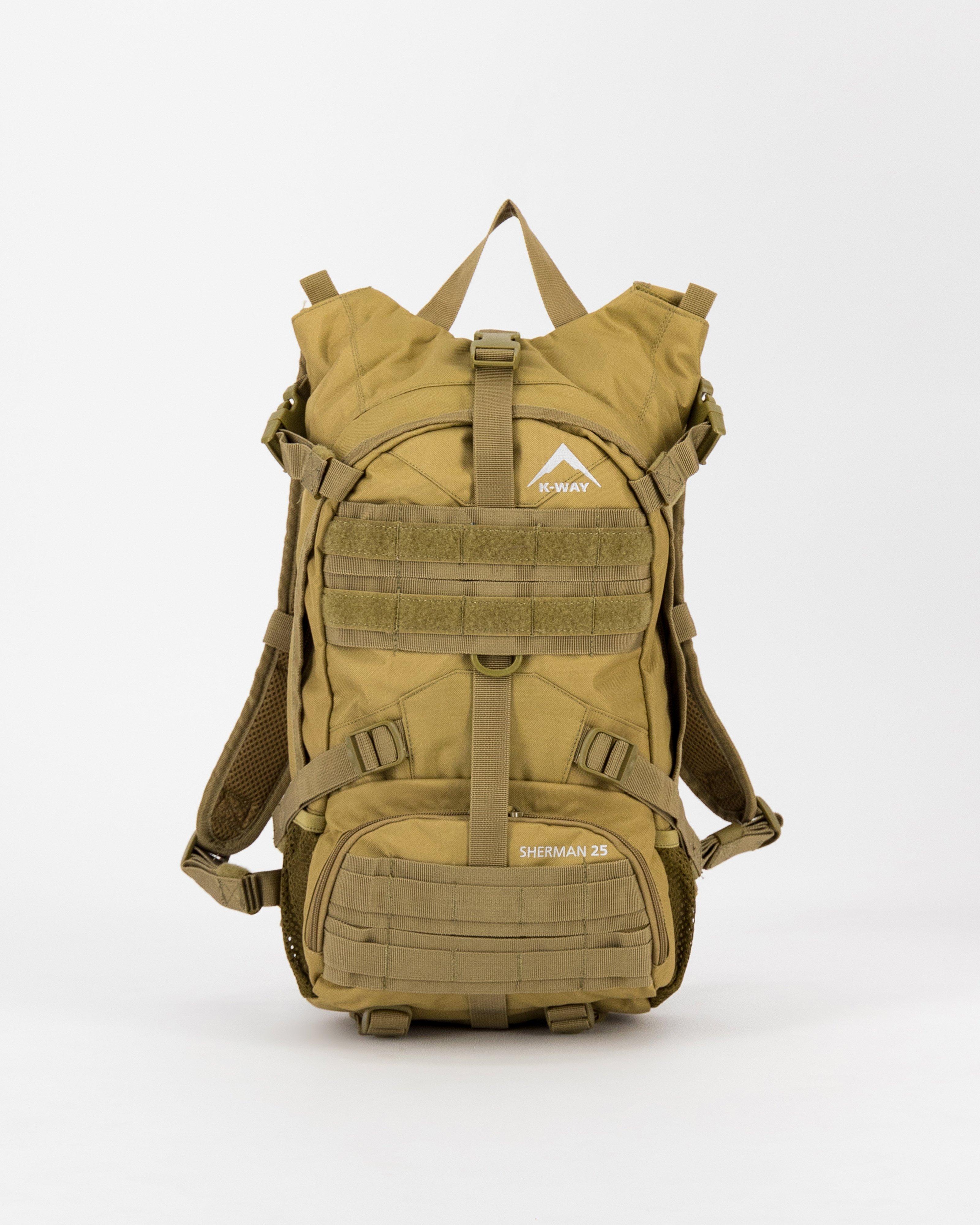 K-Way Sherman 25L Day Pack -  Tan