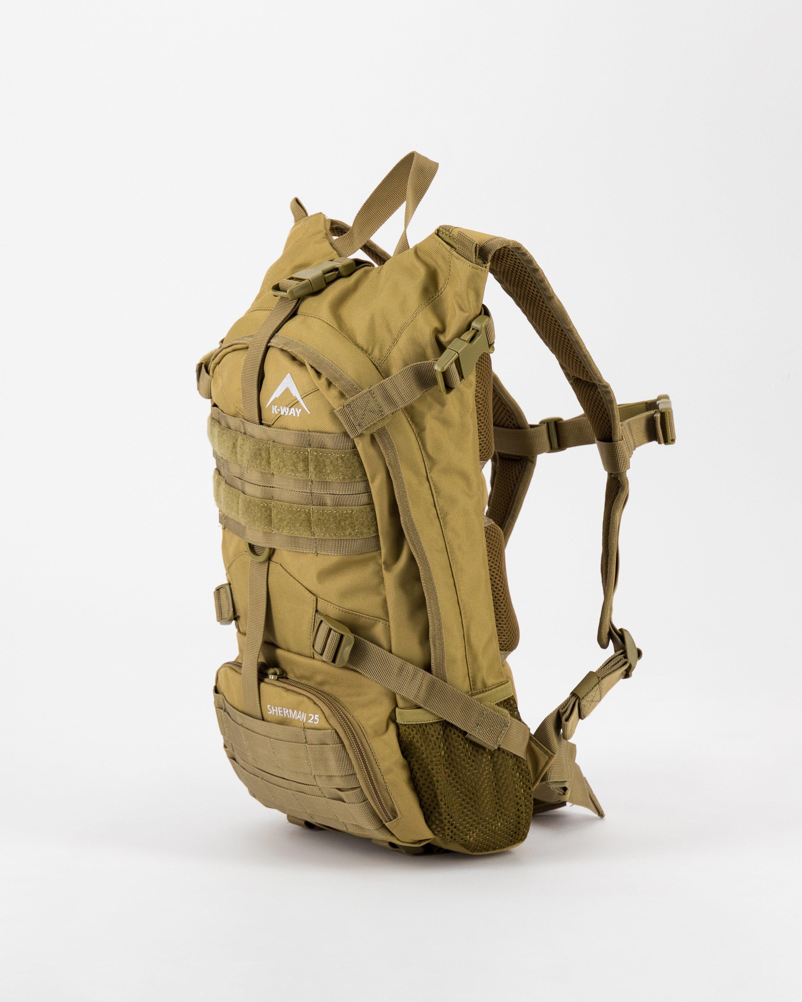 K-Way Sherman 25L Day Pack -  Tan