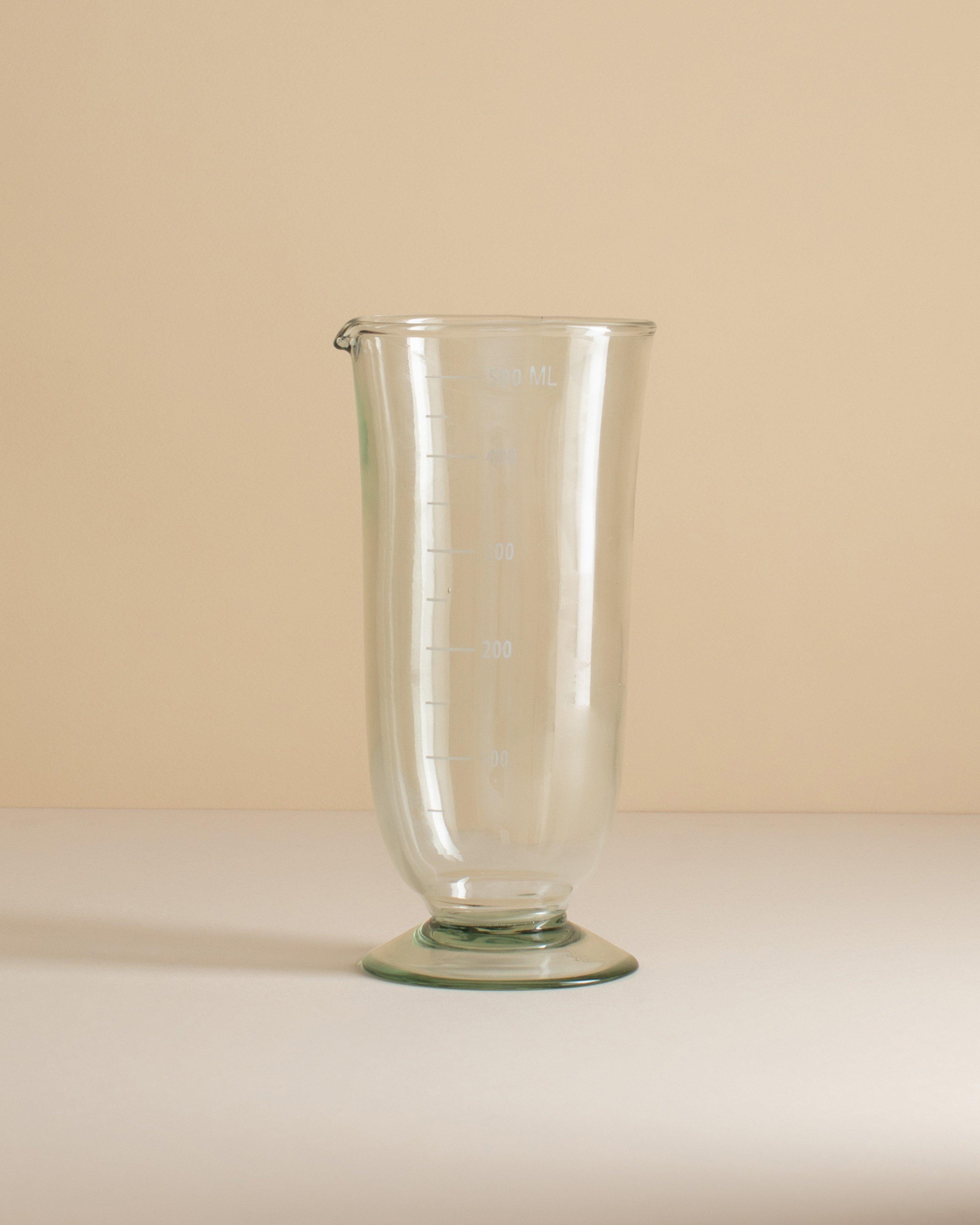 Recycled Glass Large Measuring Jug -  No Colour