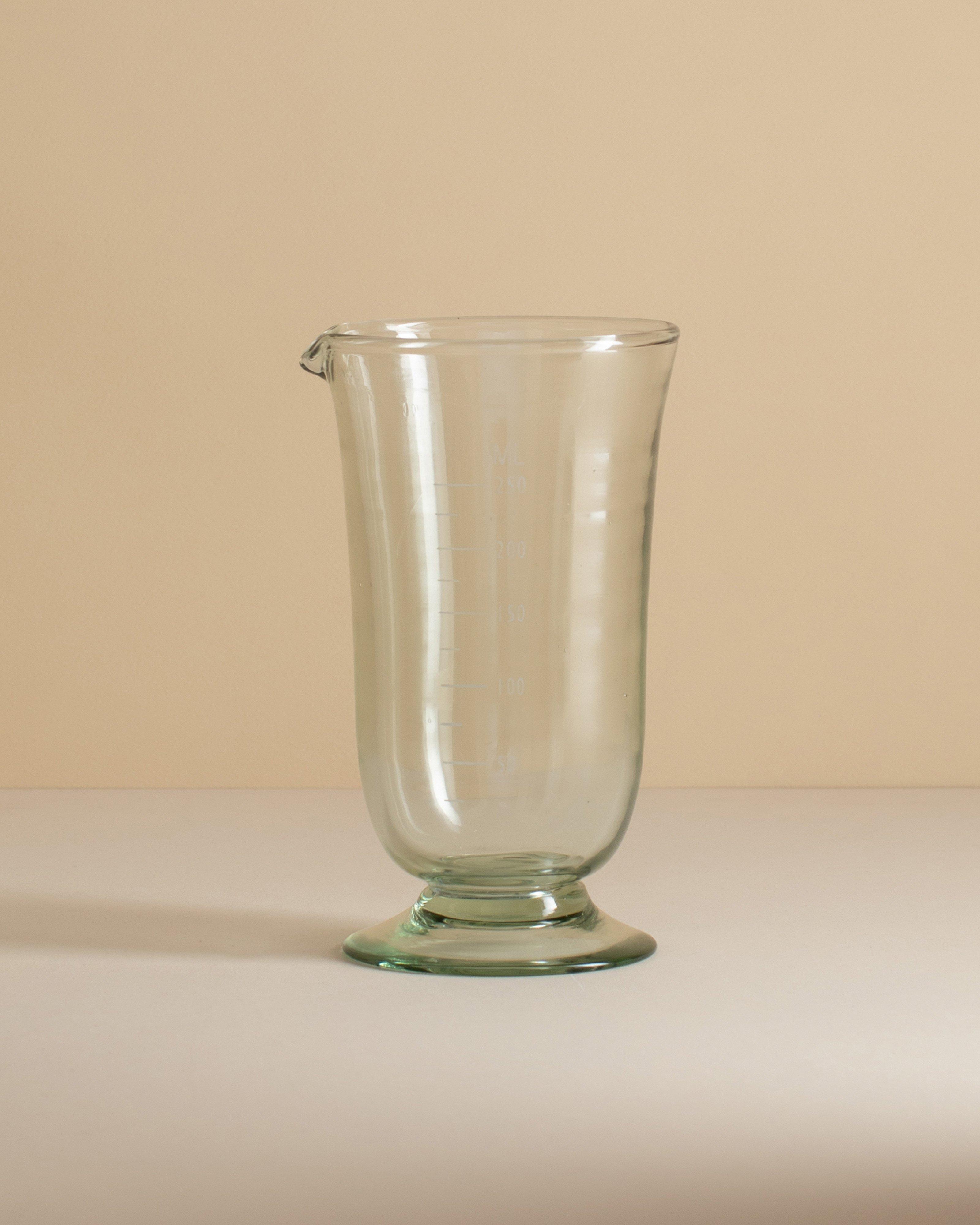 Recycled Glass Small Measuring Jug -  No Colour