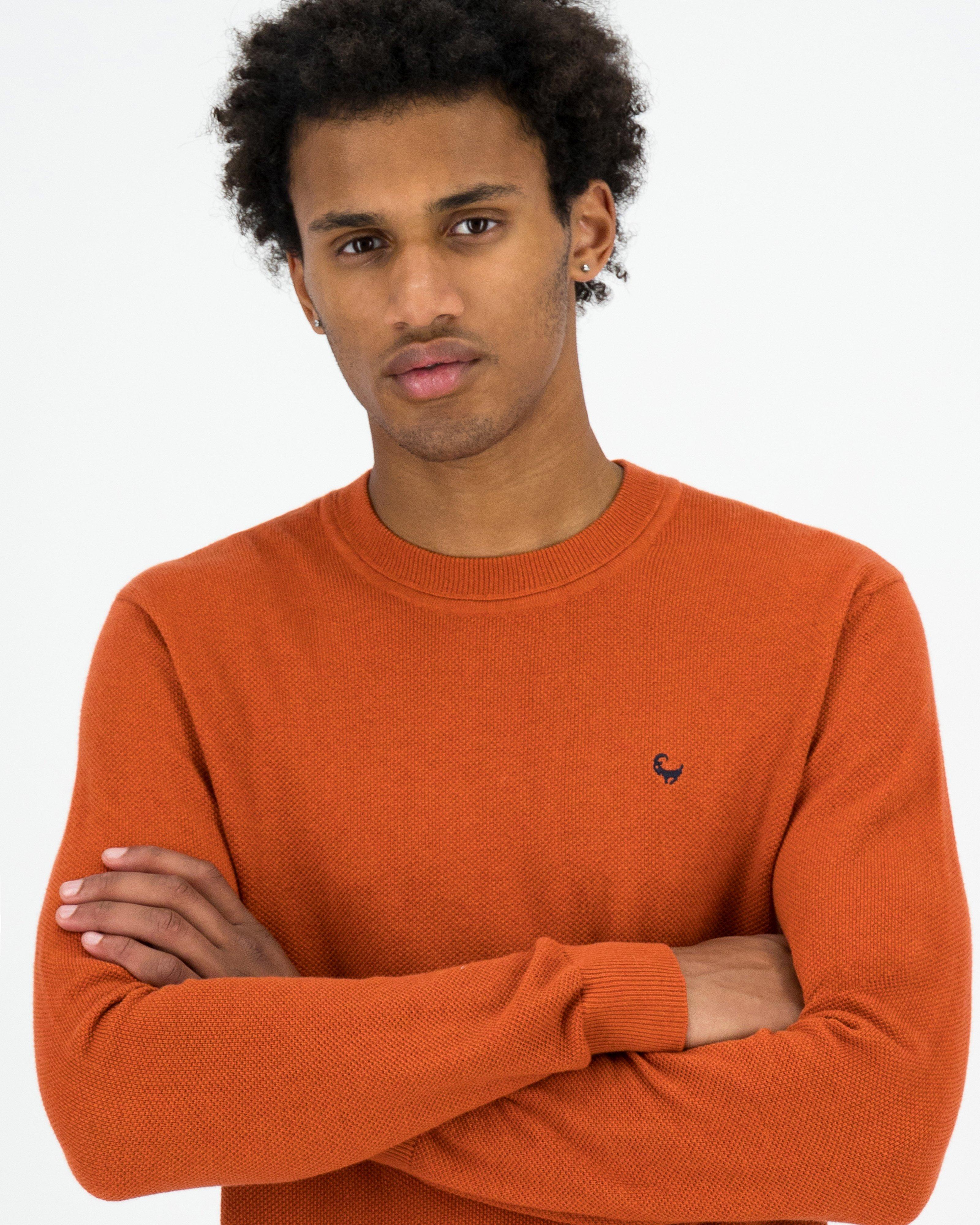 Men’s Holmes Knit -  Rust