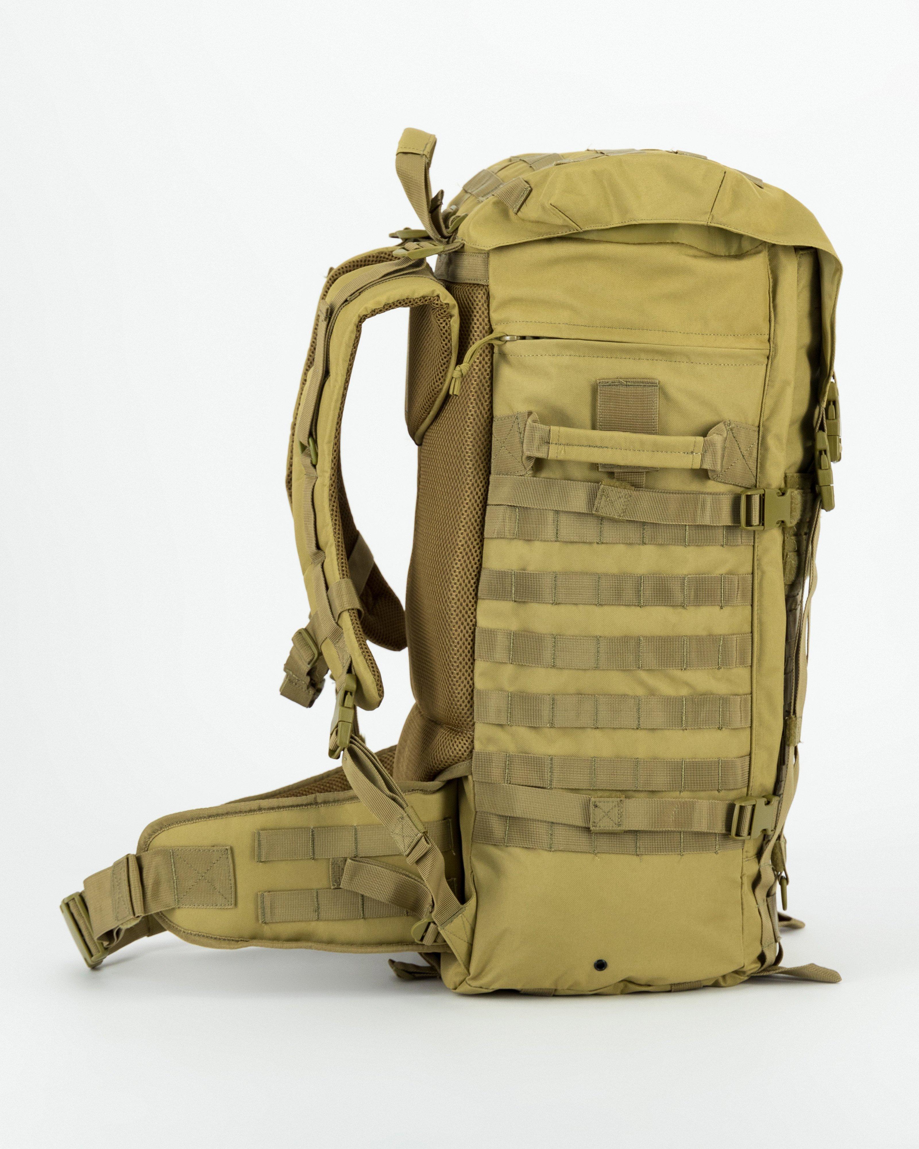 K-Way Panzer 65L Hiking Pack -  Tan