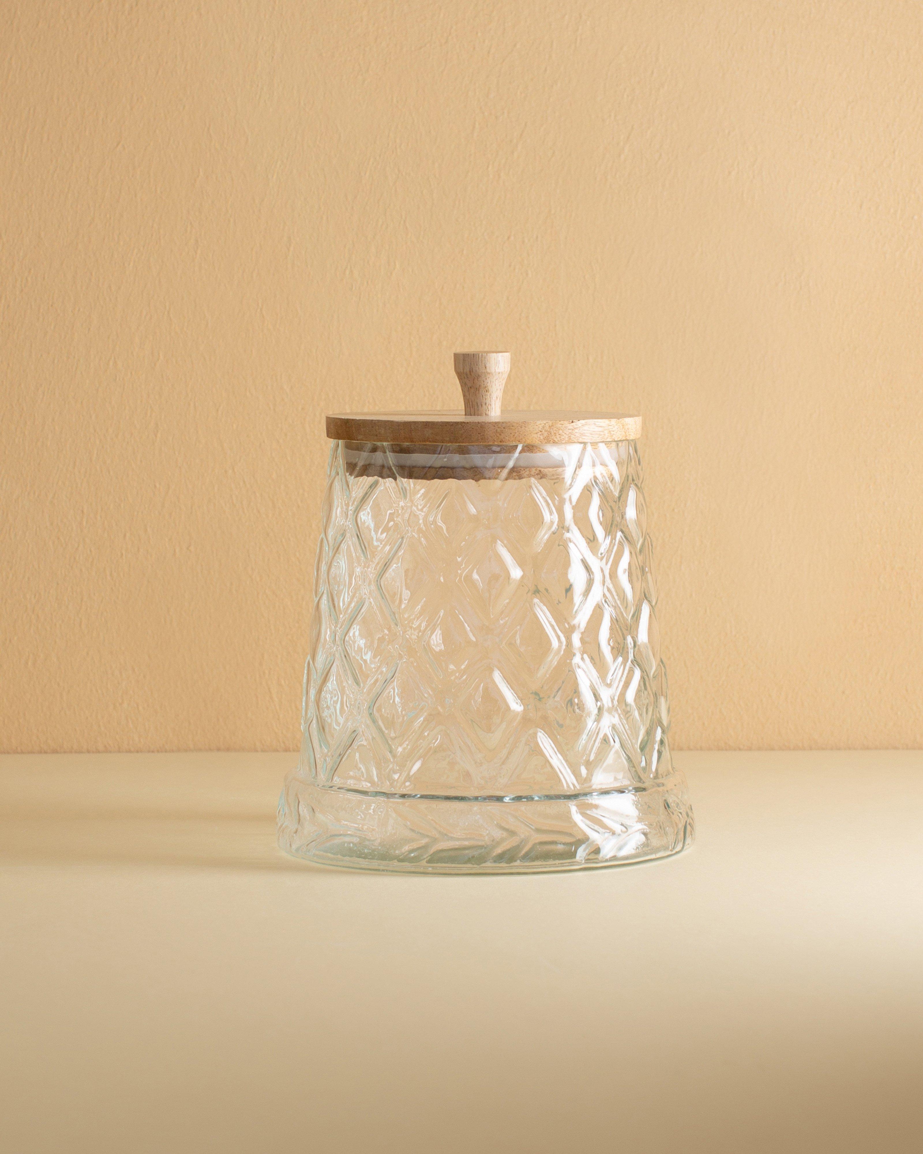 Amélie Glass Storage Jar -  No Colour