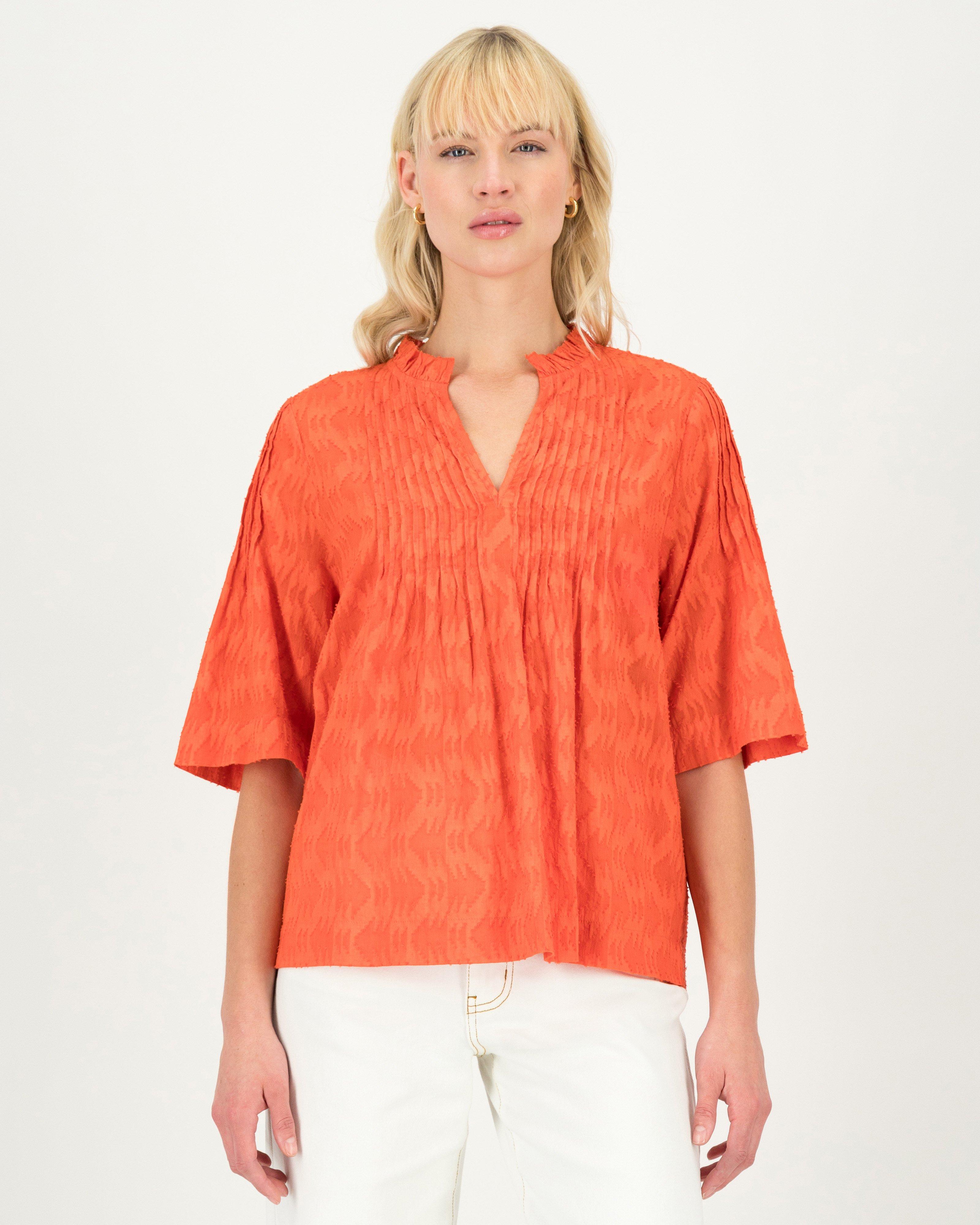 Kaela Blouse -  Orange