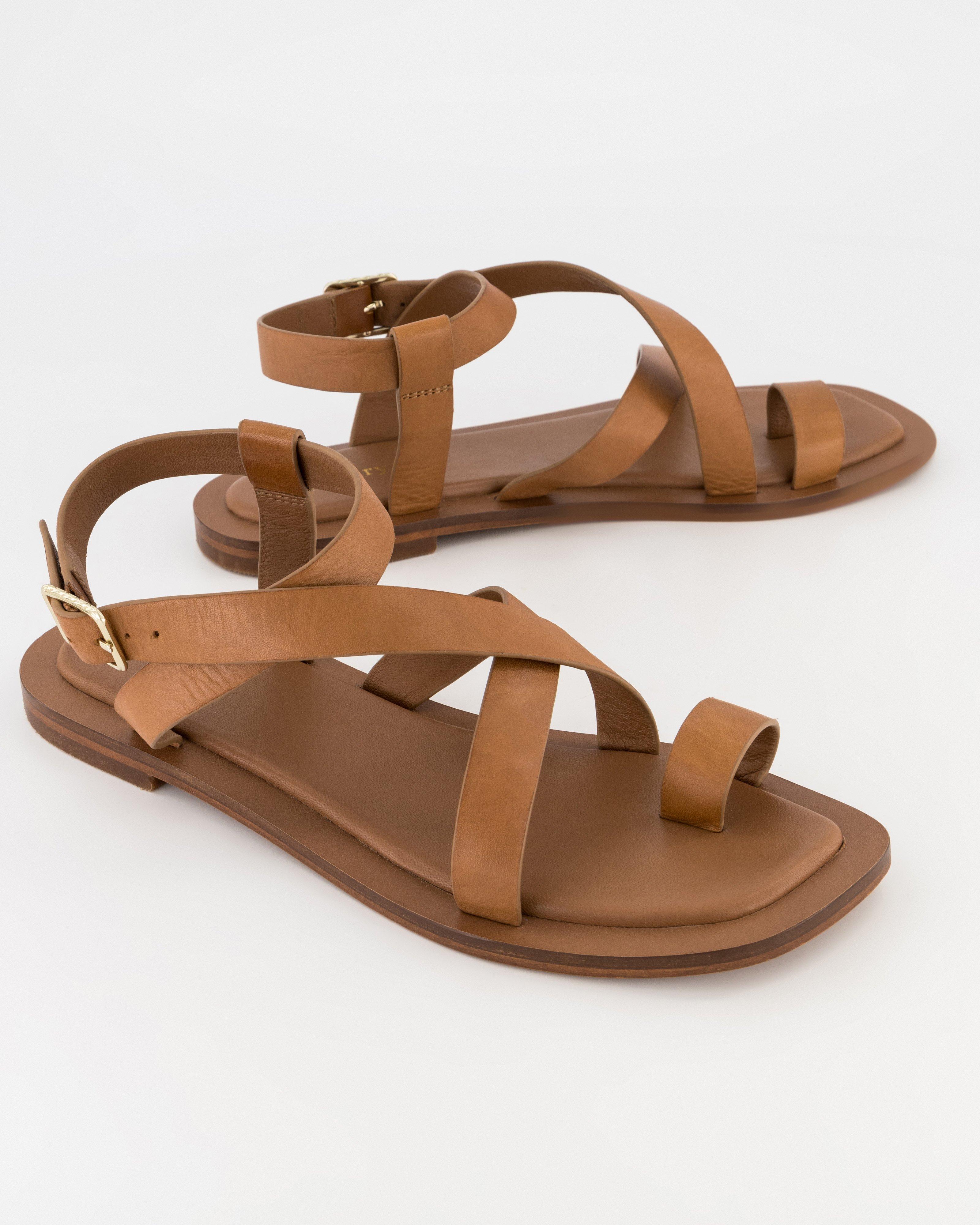 Evangeline Sandal -  Tan