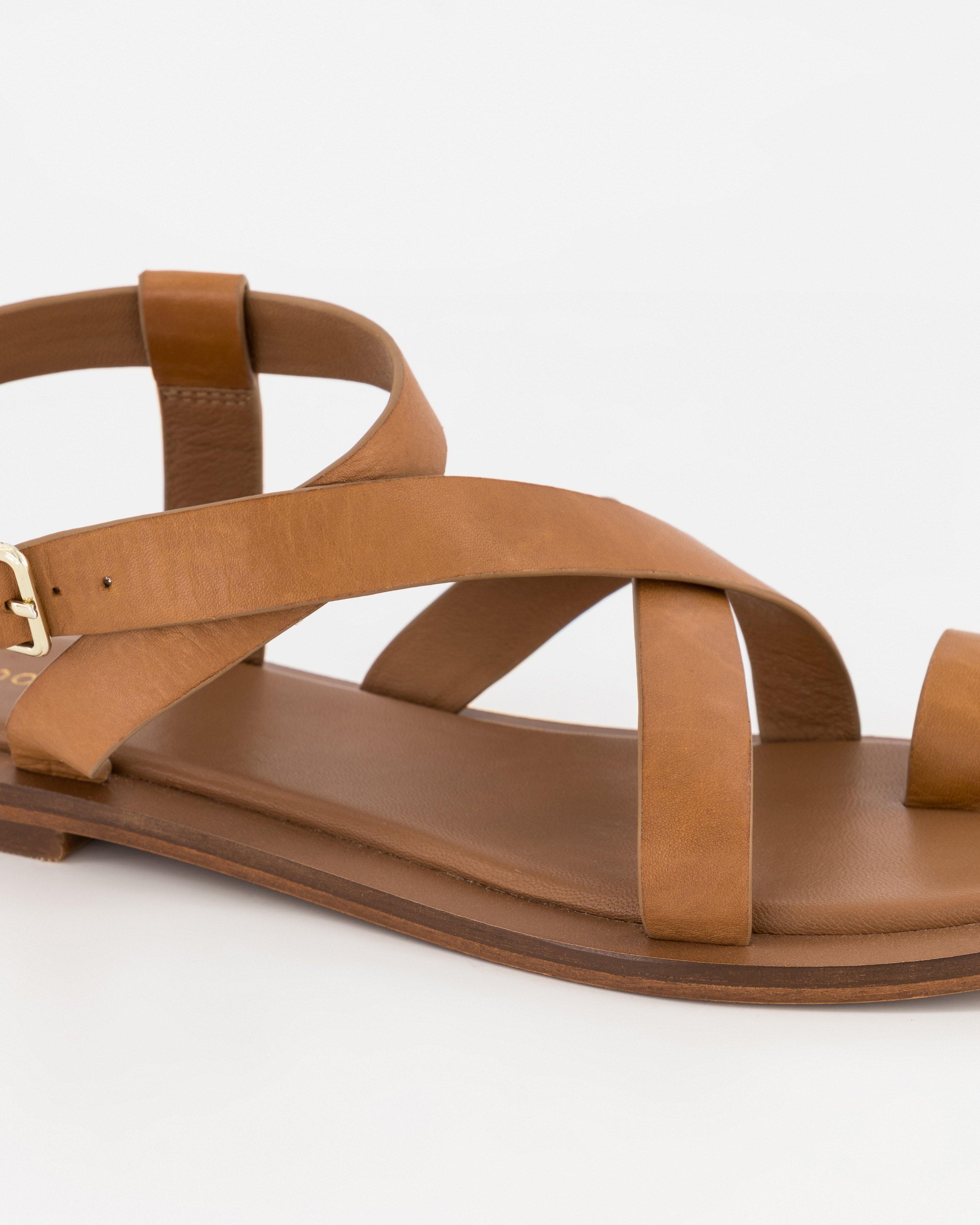 Evangeline Sandal -  Tan