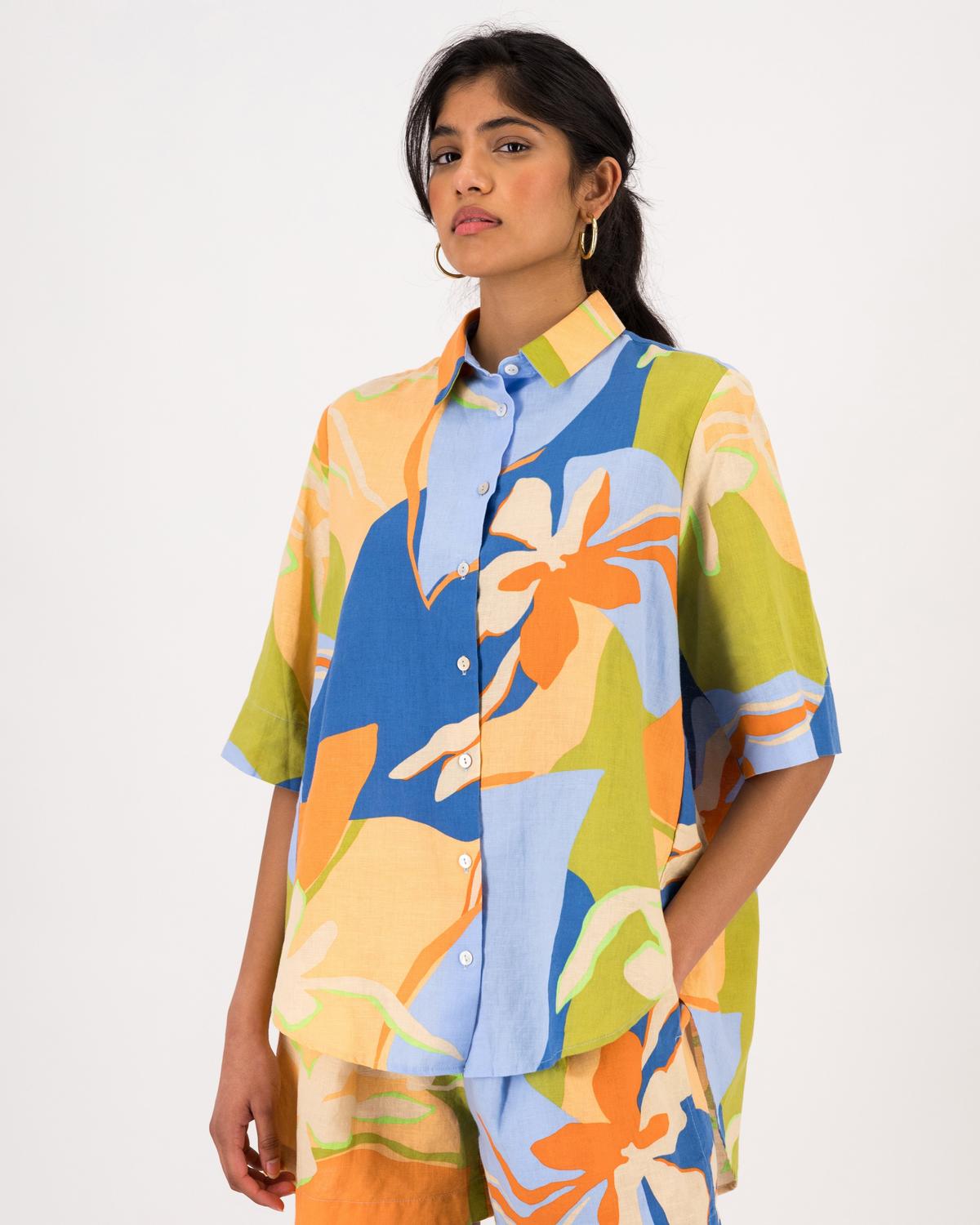 Liza Linen Shirt - Poetry Clothing Store