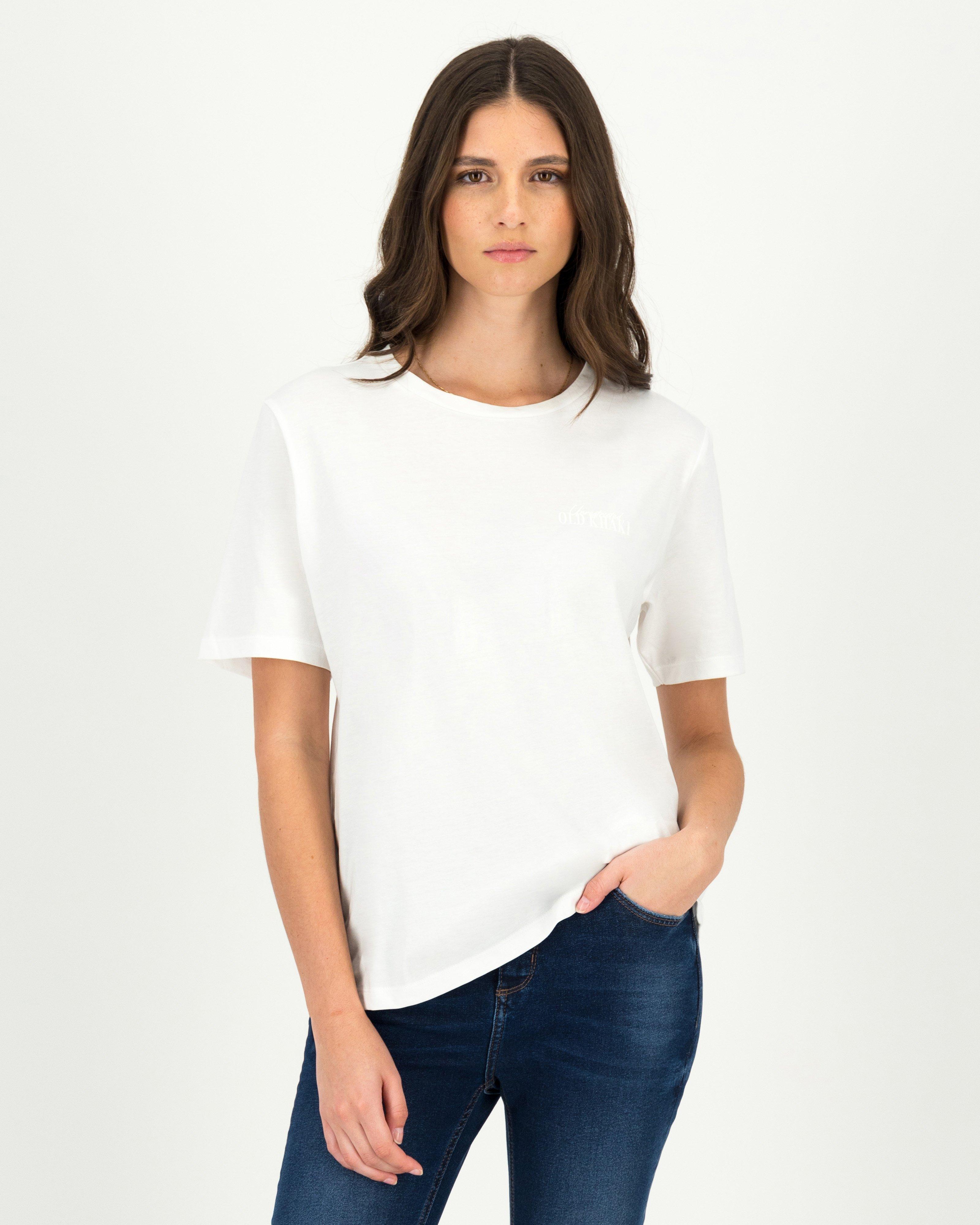 Women’s Missy Boxy T-Shirt -  White