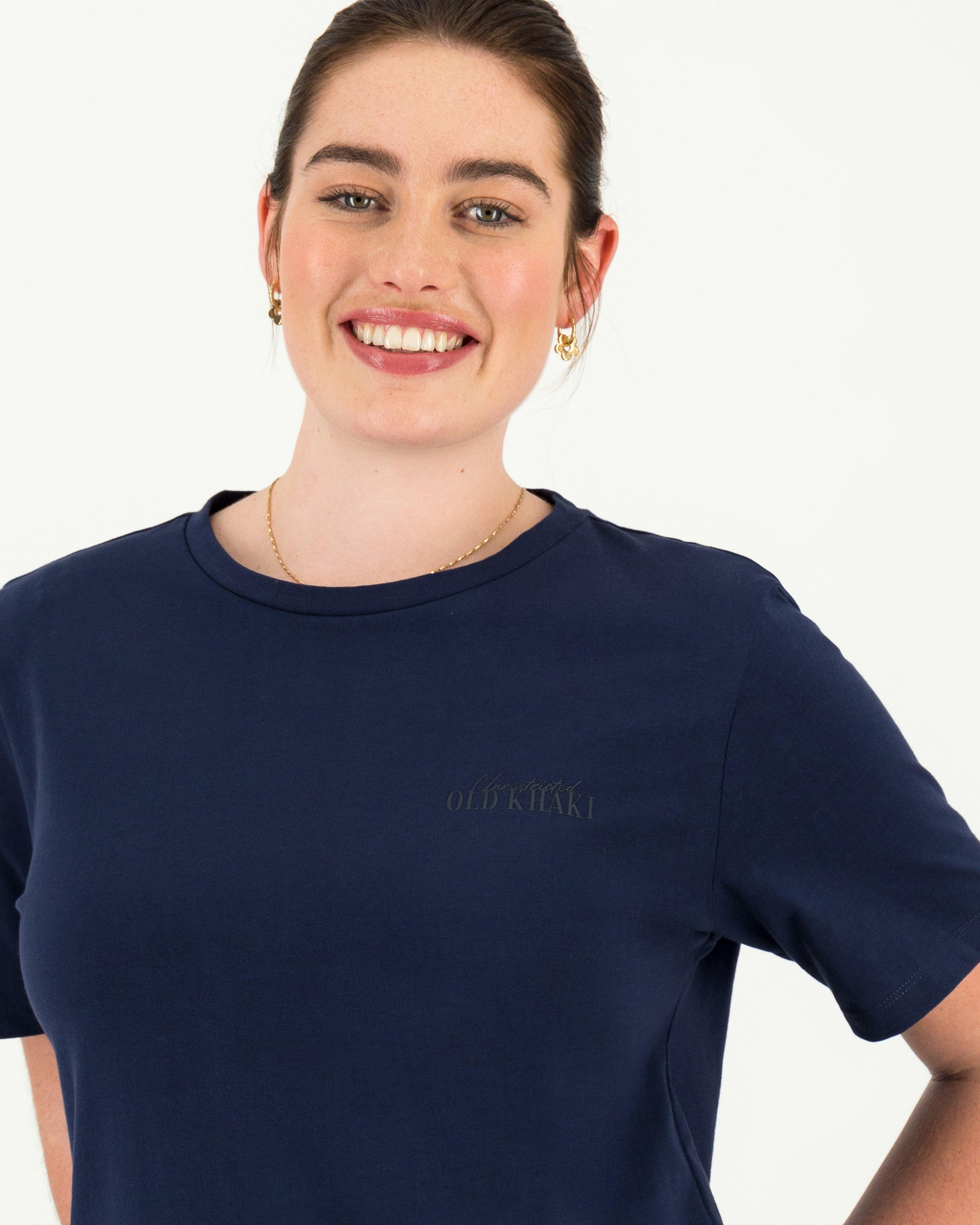 Women’s Missy Boxy T-Shirt -  Navy