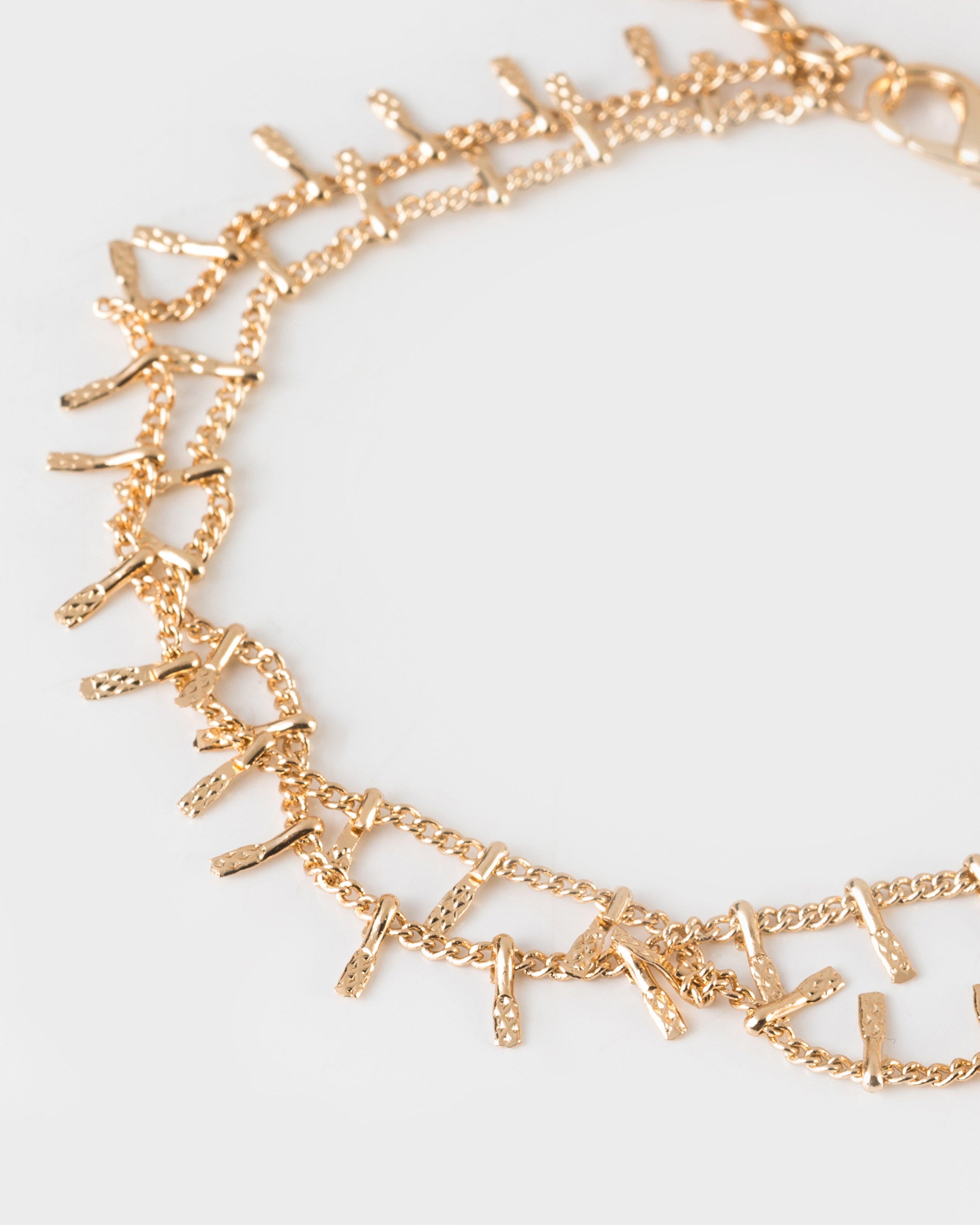 Women's 2-Strand Bracelet -  Gold