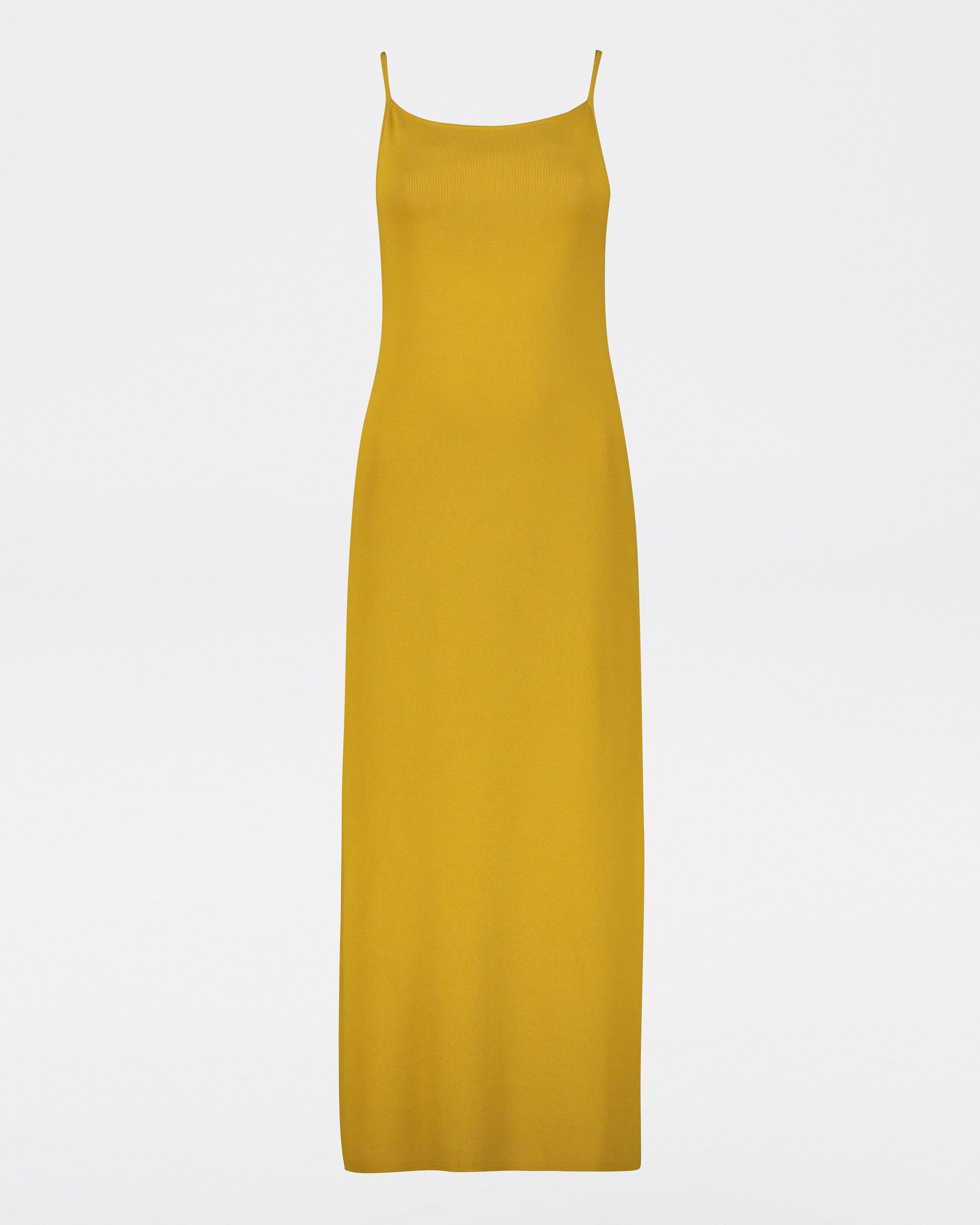 Cleo Strappy Dress -  Yellow