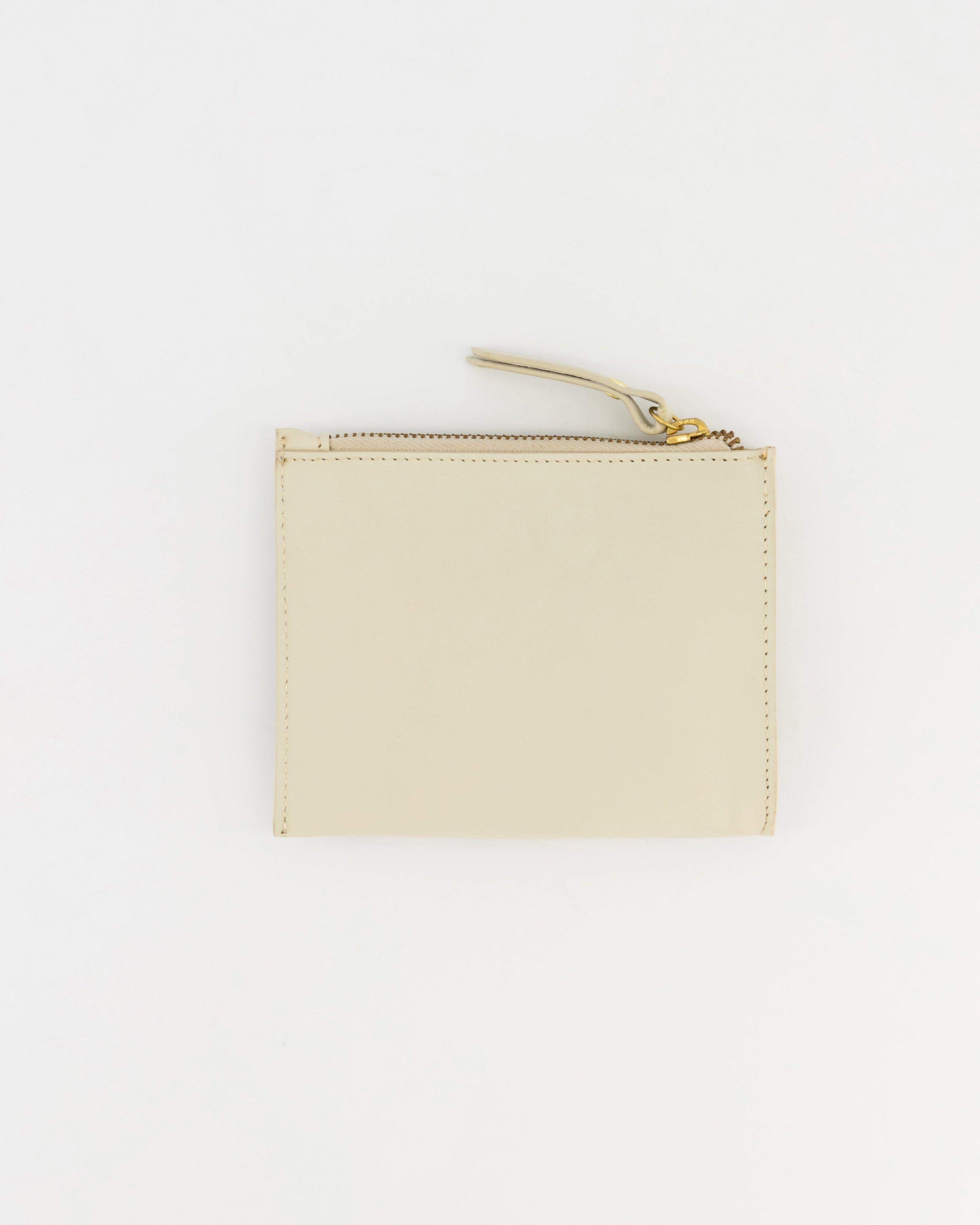 Marrian Embroidered Pouch -  Nude