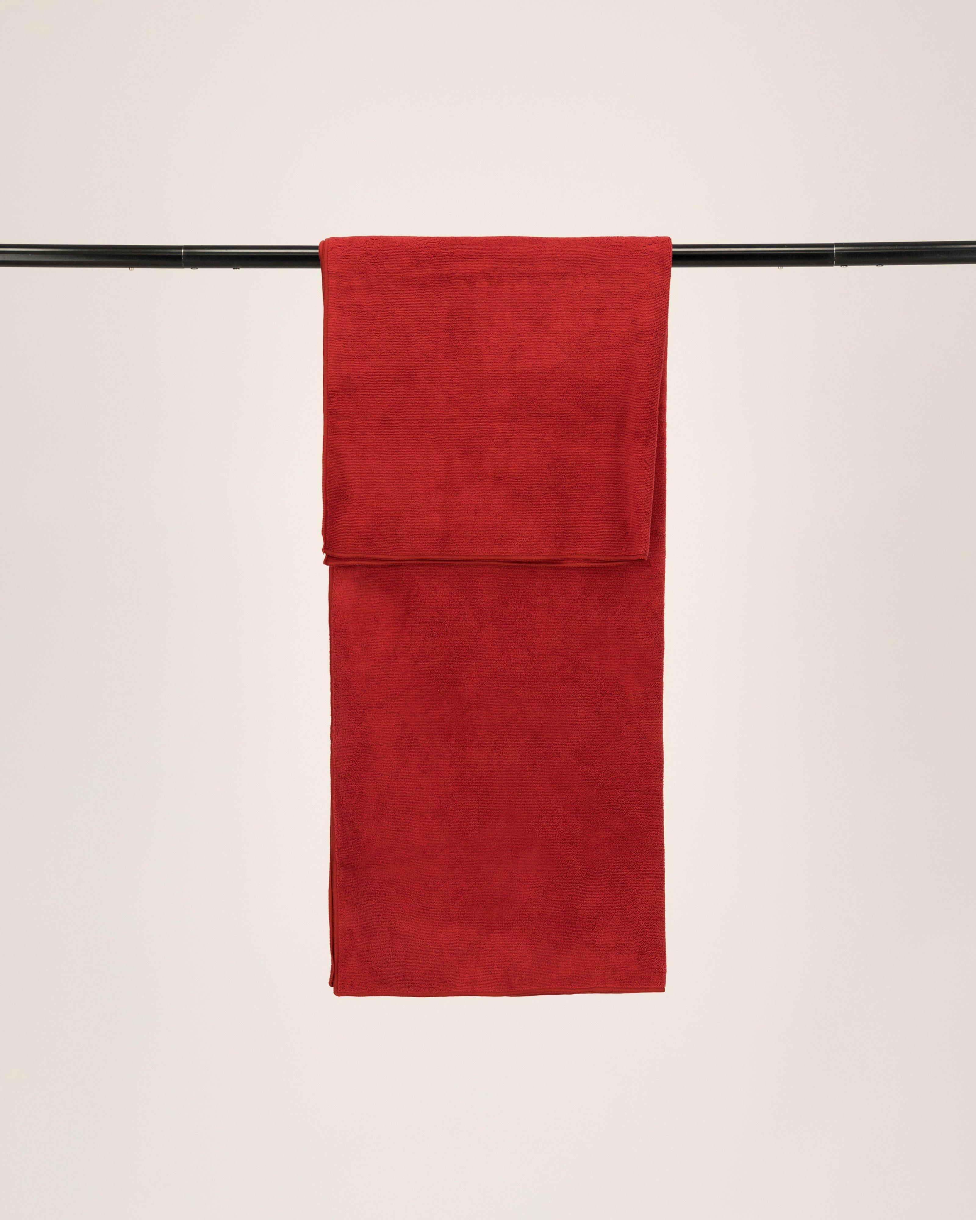 K-Way Large Microfiber Camp Towel -  Dark Red