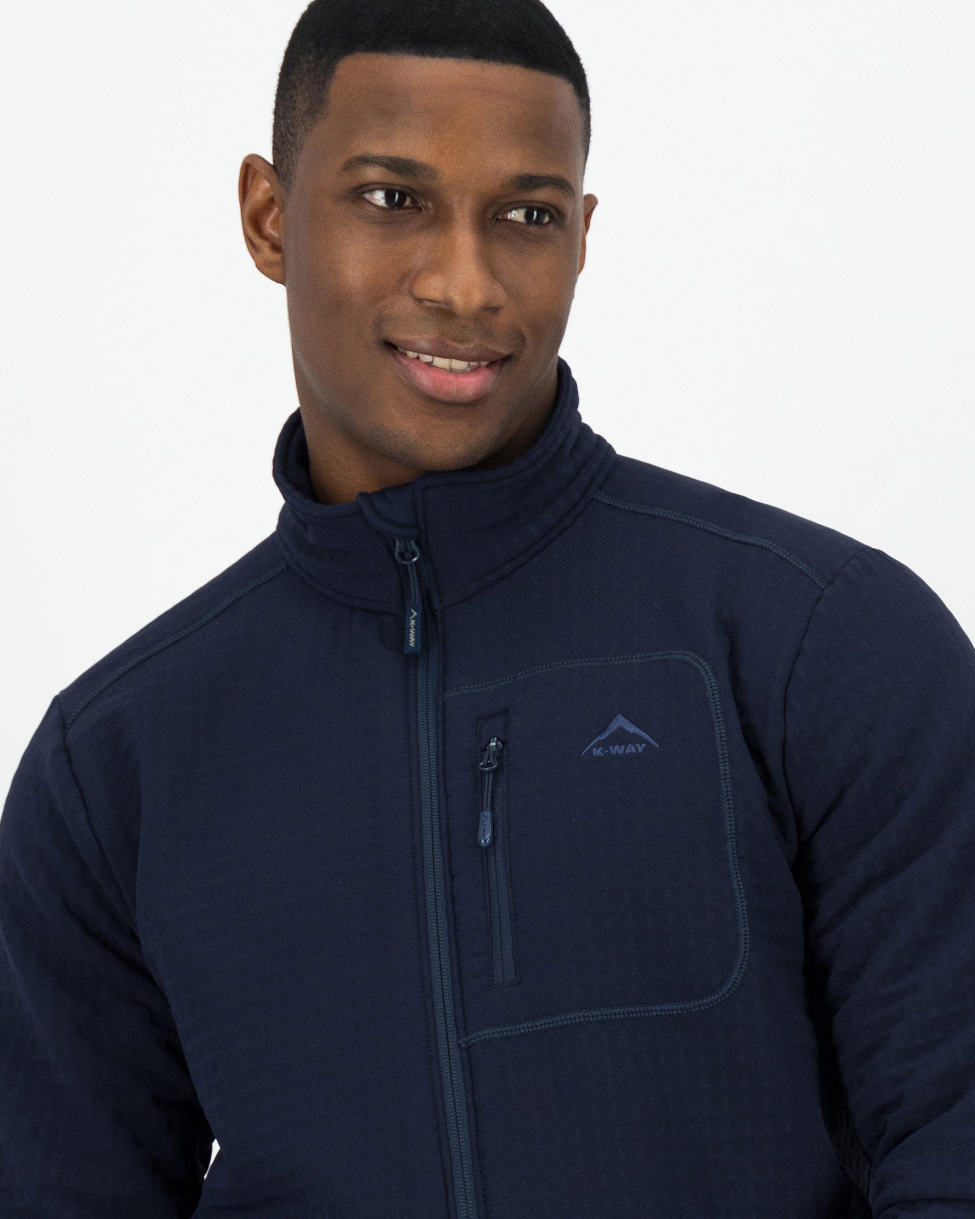 KWay Men’s Waffle Grid Fleece Jacket Cape Union Mart