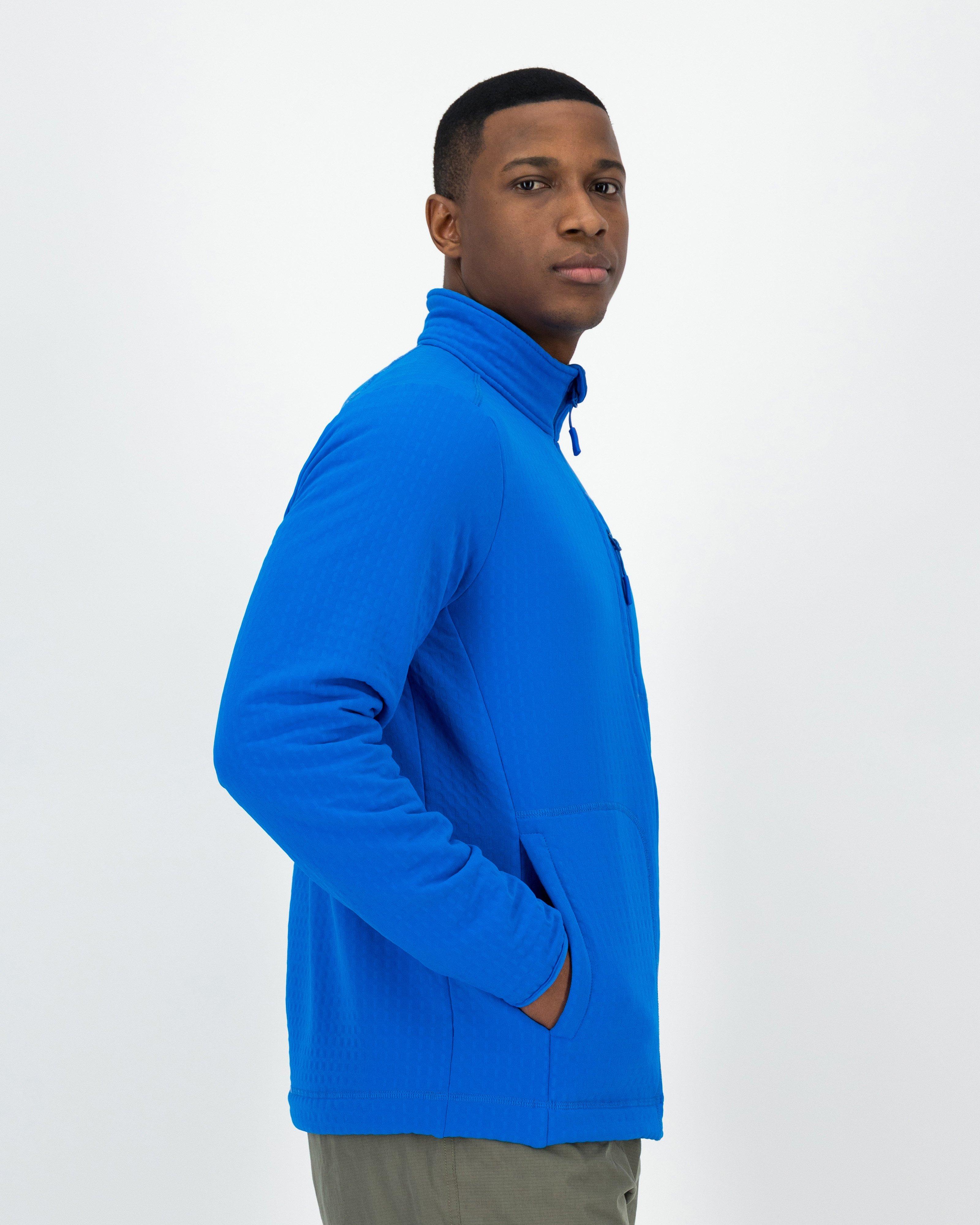 Royal blue best sale fleece jacket