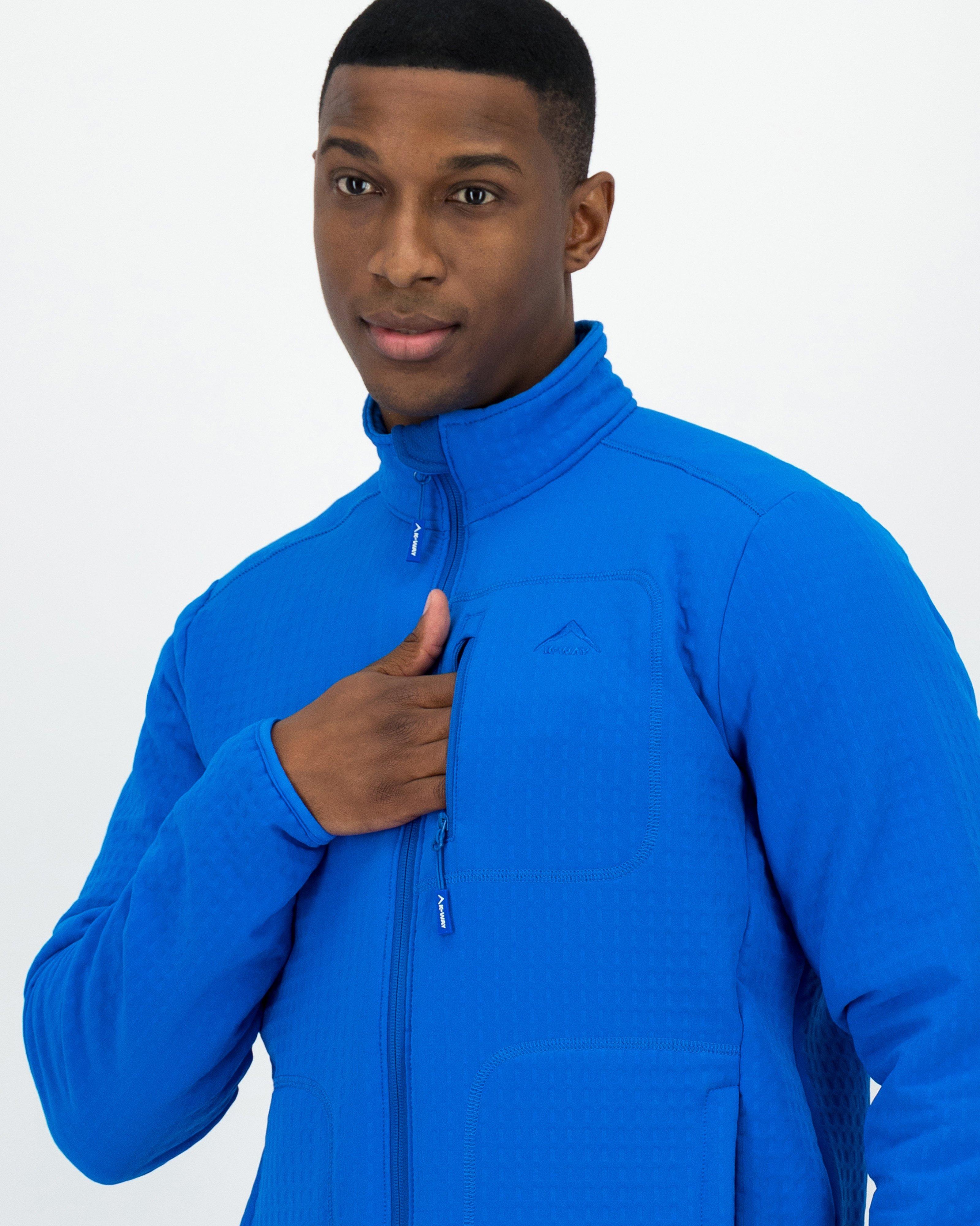 K-Way Men’s Waffle Grid Fleece Jacket | Cape Union Mart