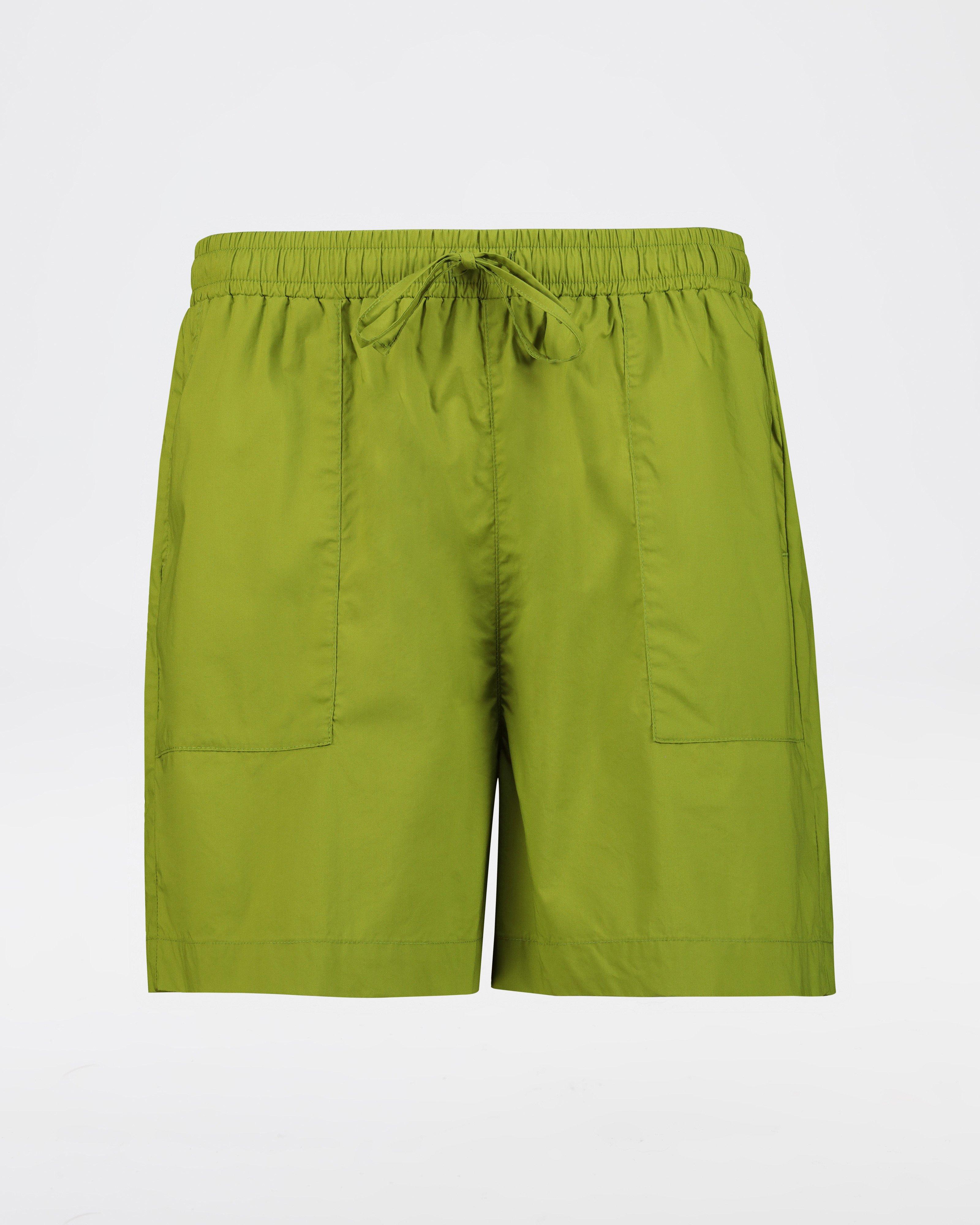 Kata Poplin Shorts -  Green