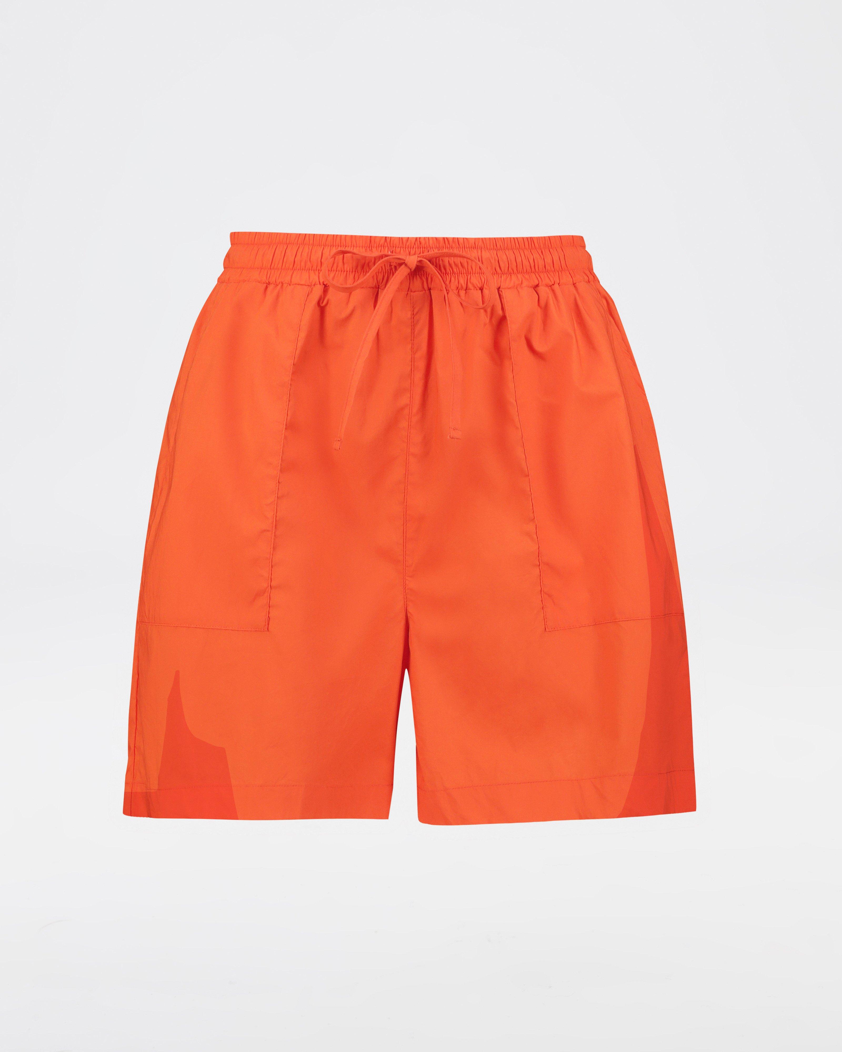 Kata Poplin Shorts -  Orange