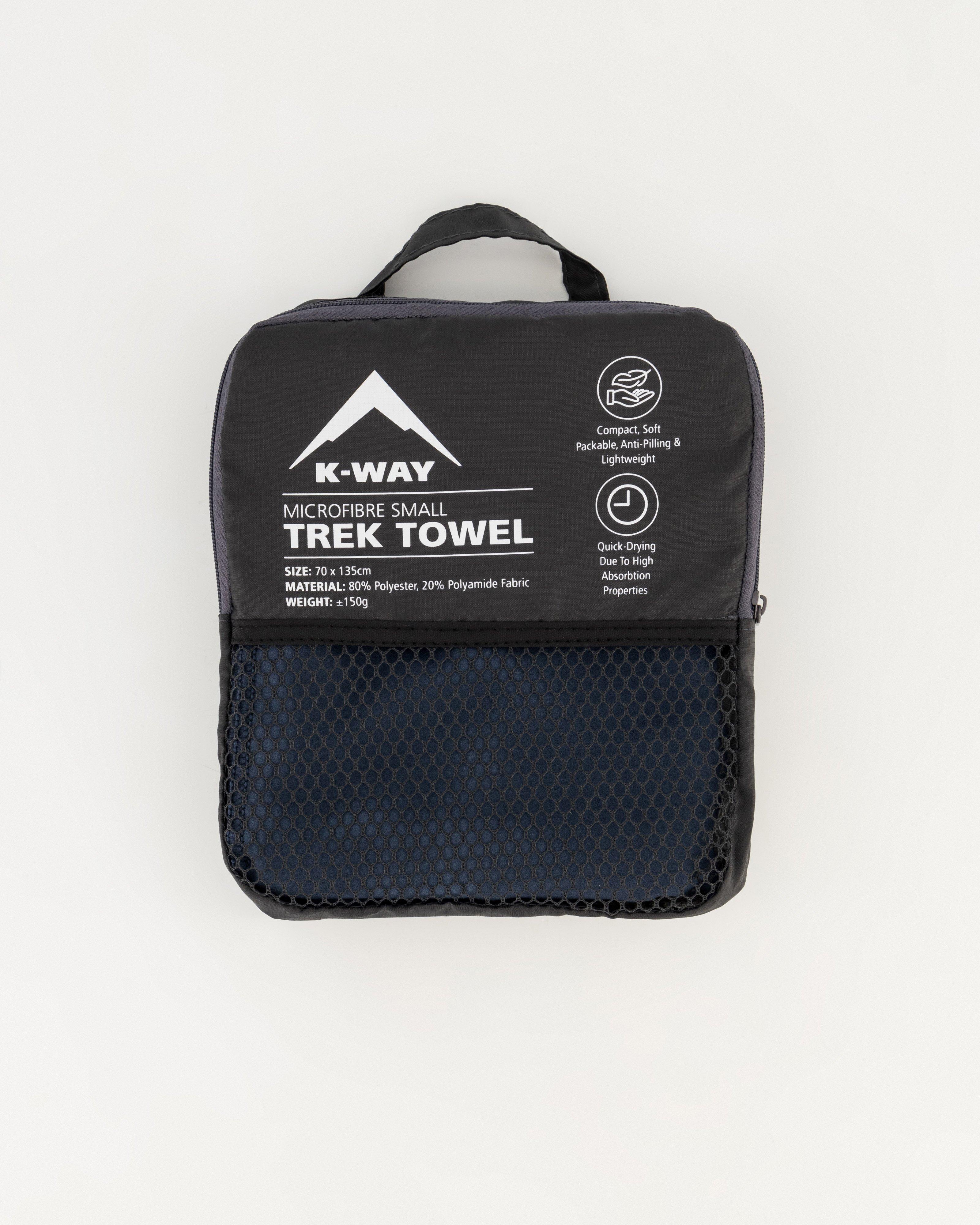 K-Way Small Trek Towel -  Navy