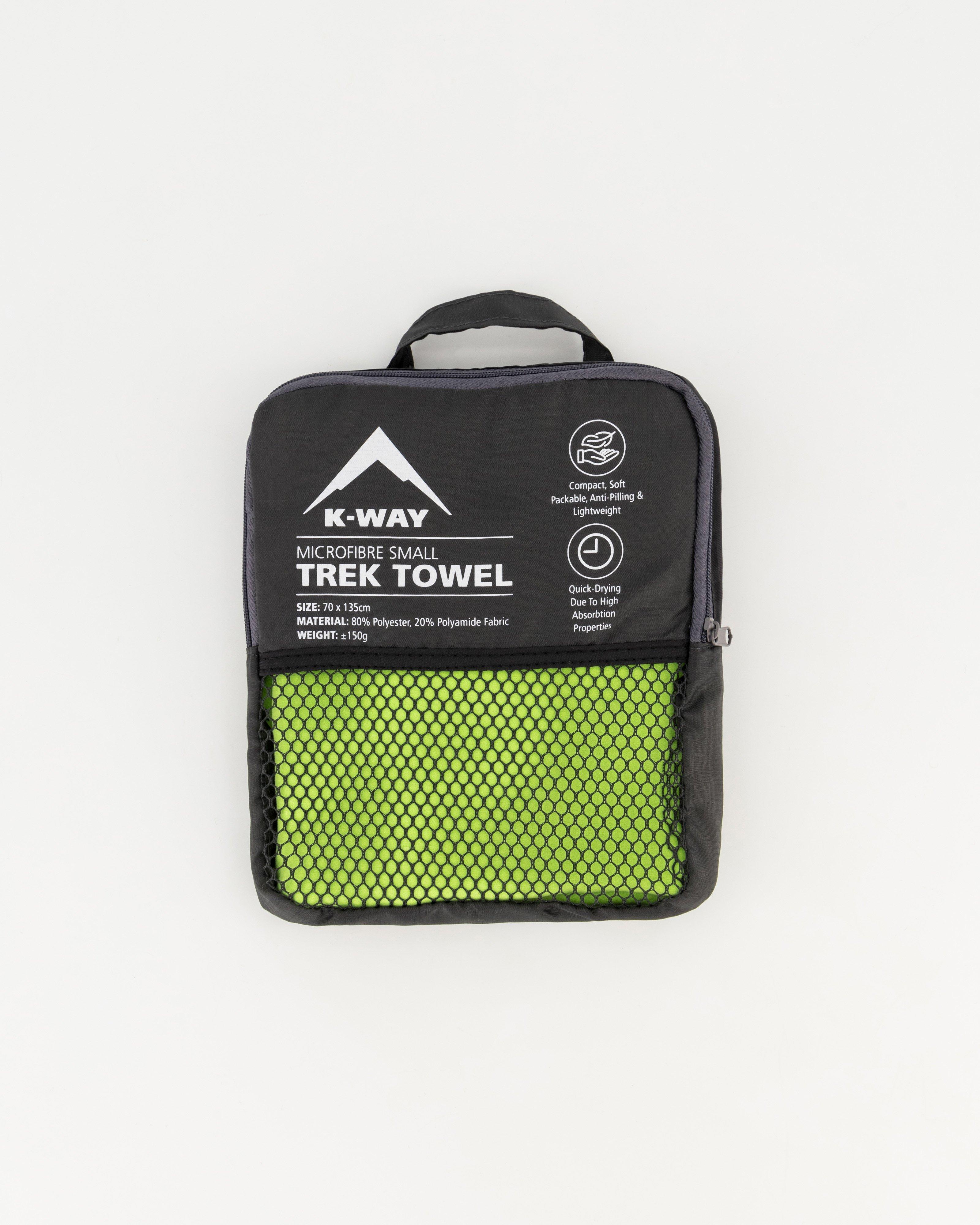 K-Way Small Trek Towel -  Lime