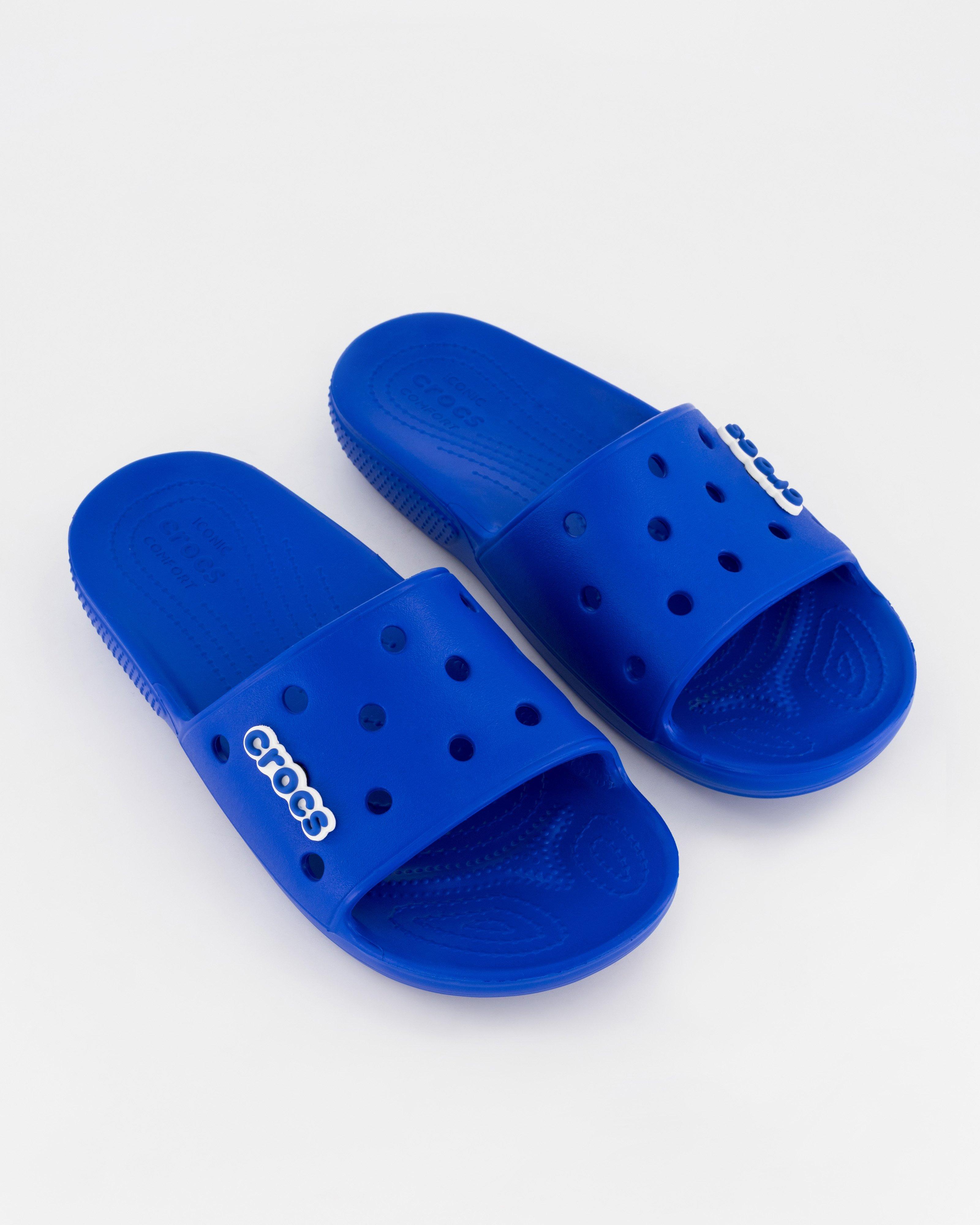 Men's Crocs Classic Slide -  Blue