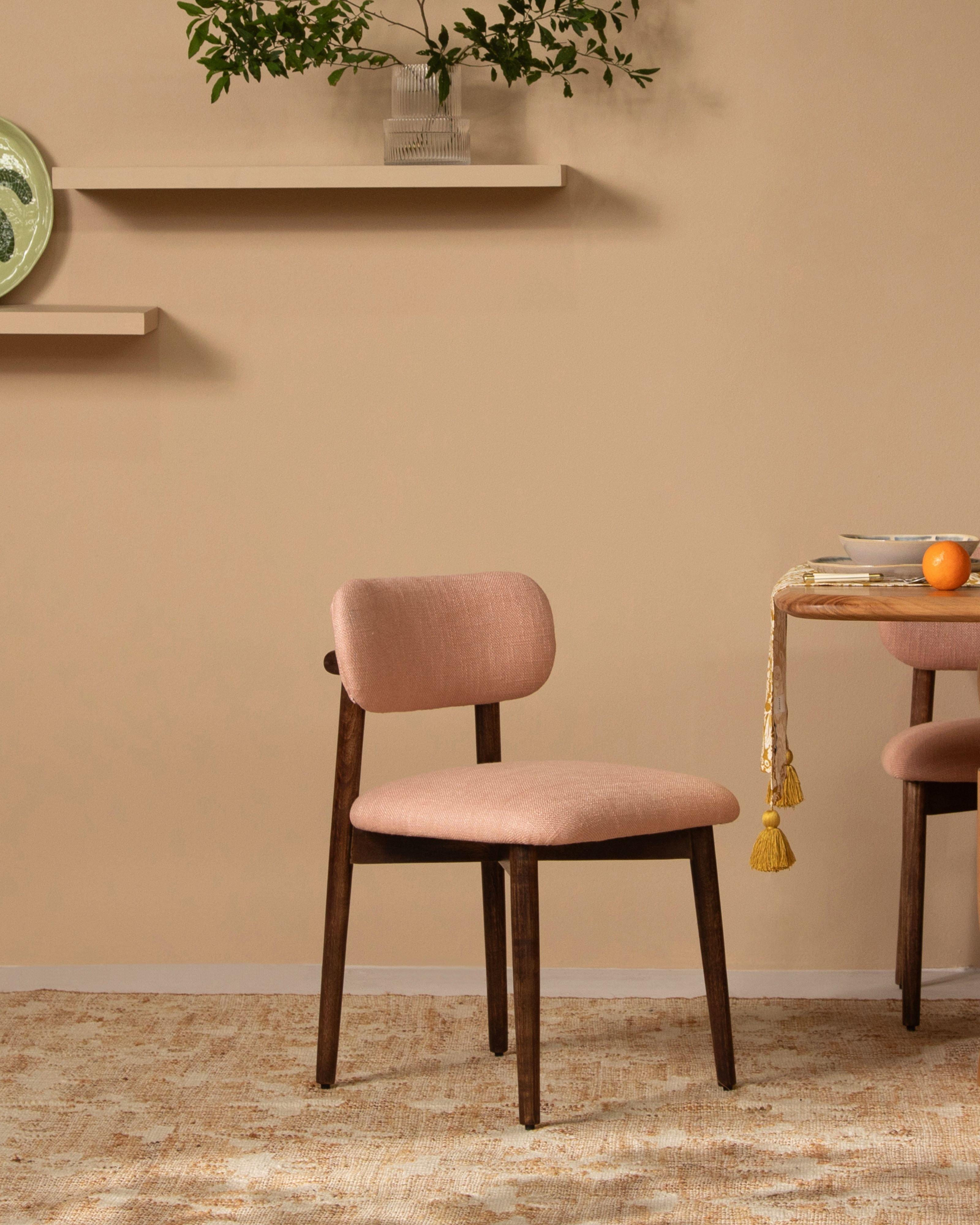 Adya Dining Chair -  Rose