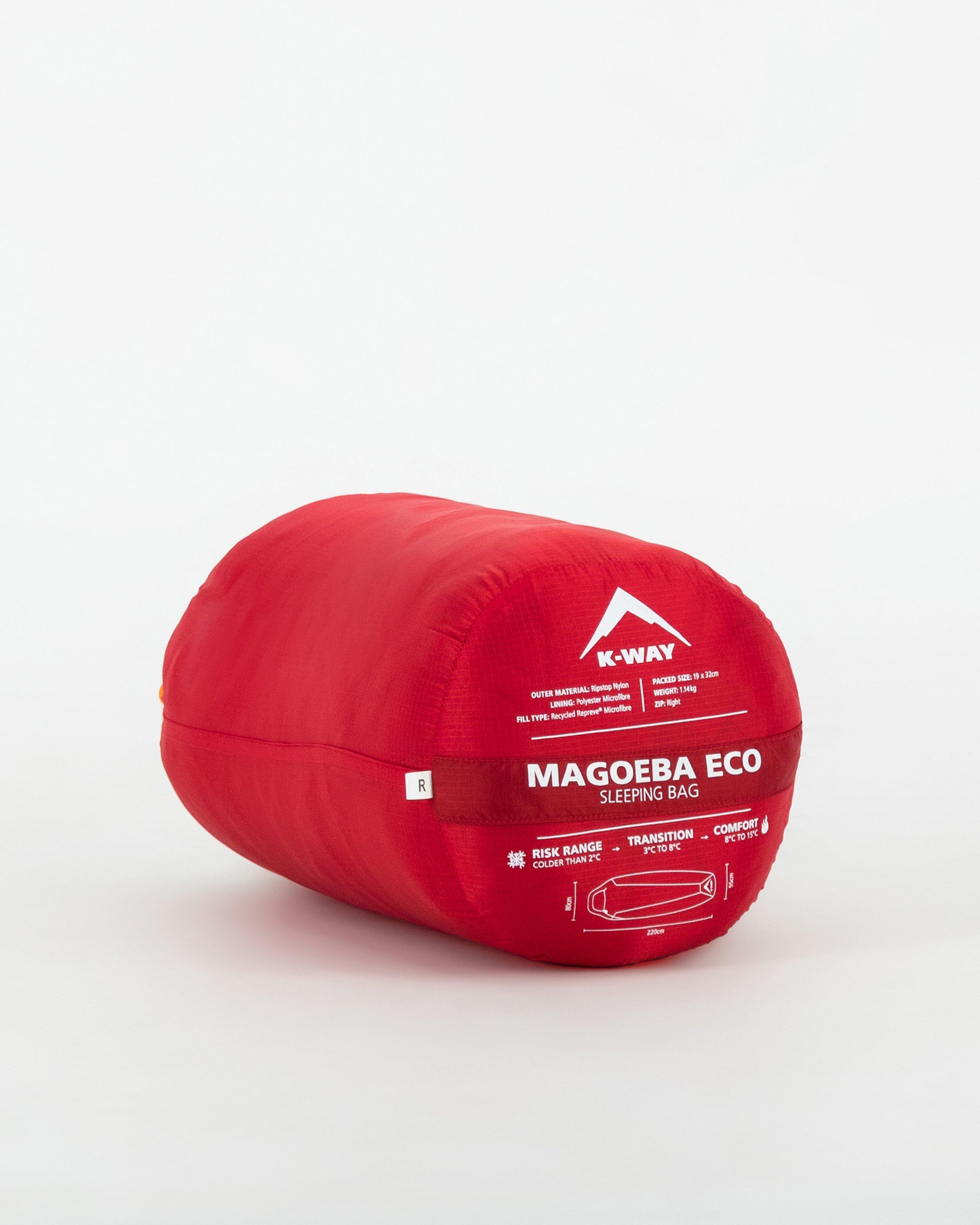K-Way Magoeba Eco Sleeping Bag -  Red