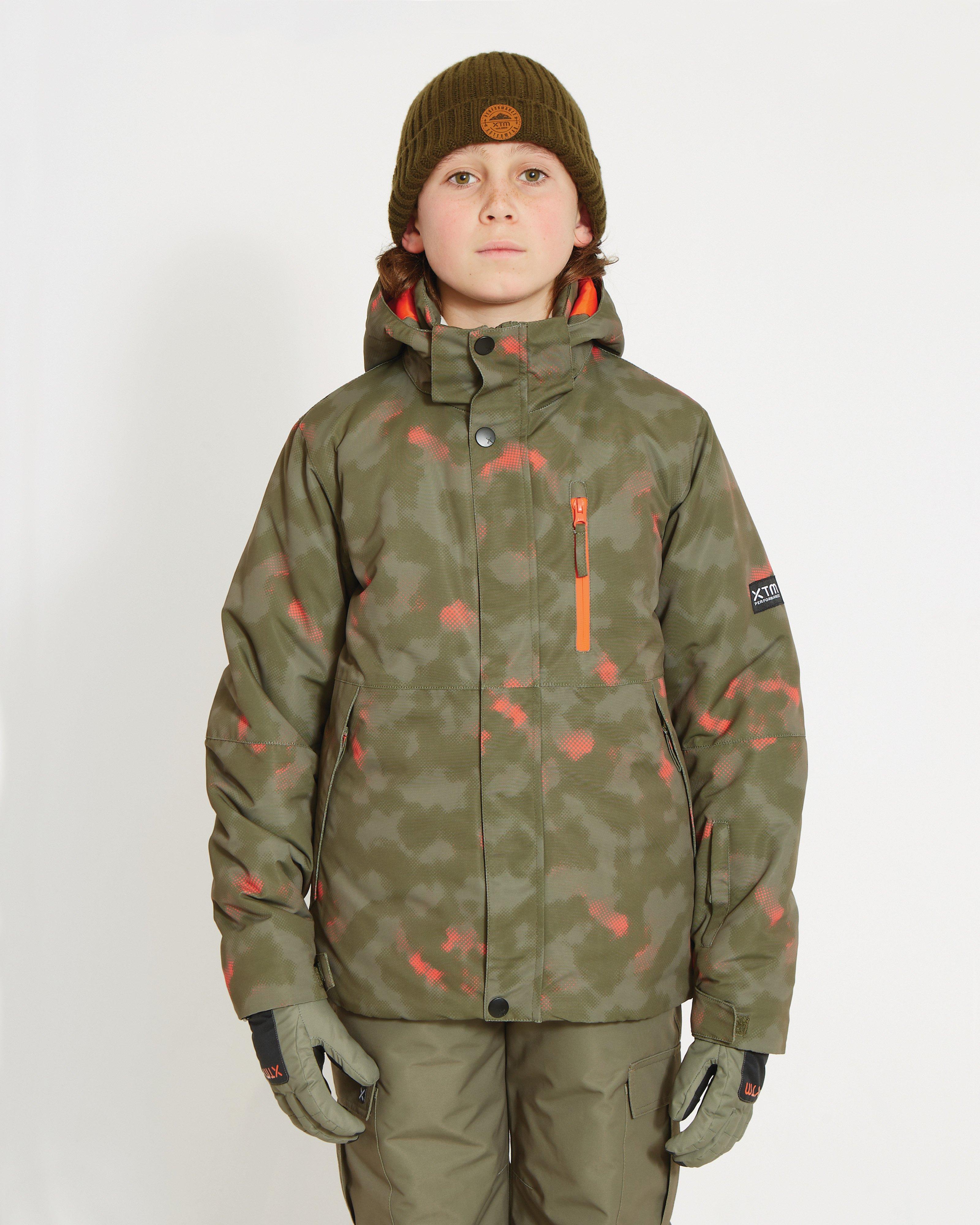 XTM Youth Boys’ Caden Jacket -  Dark Olive