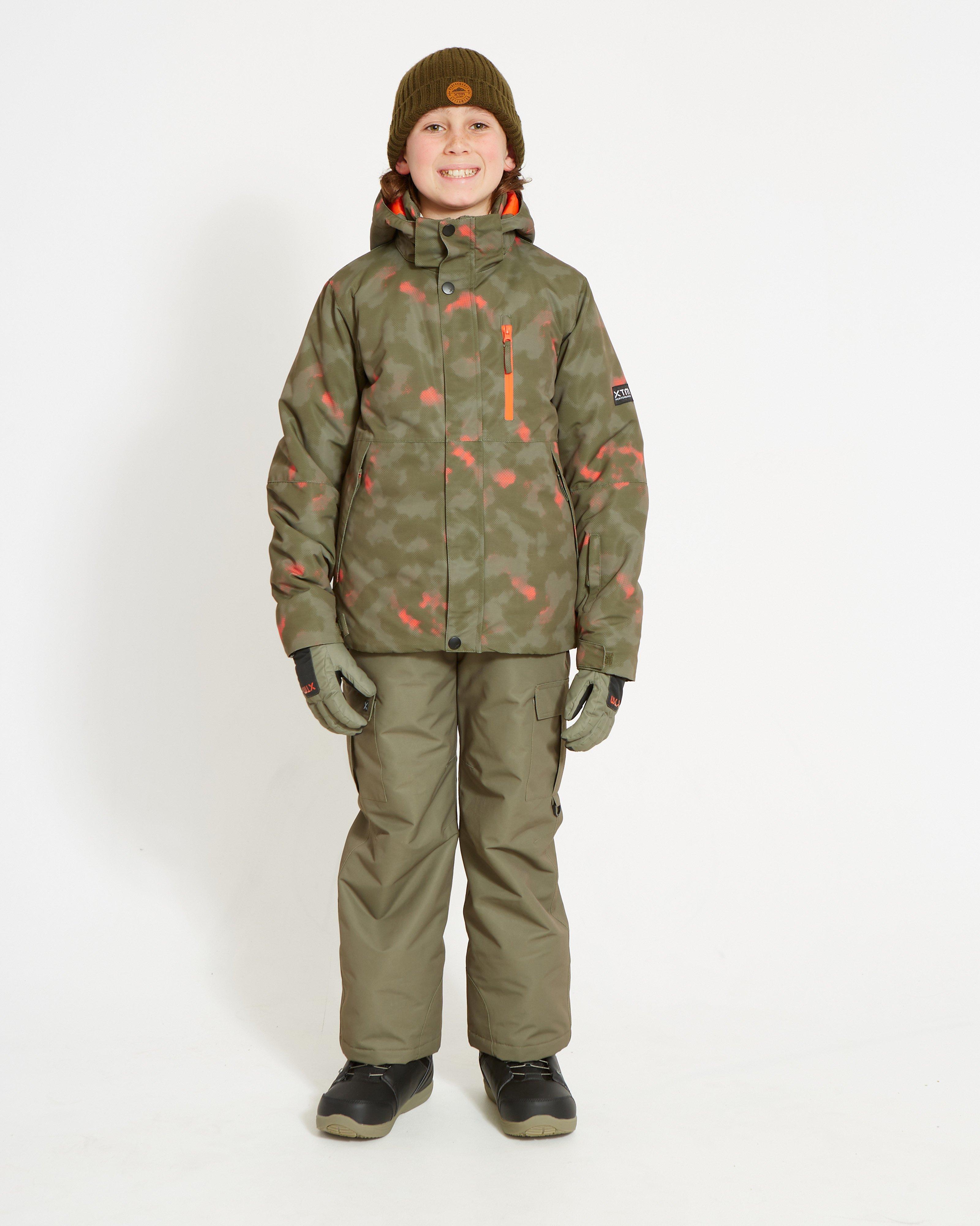 XTM Youth Boys’ Caden Jacket -  Dark Olive