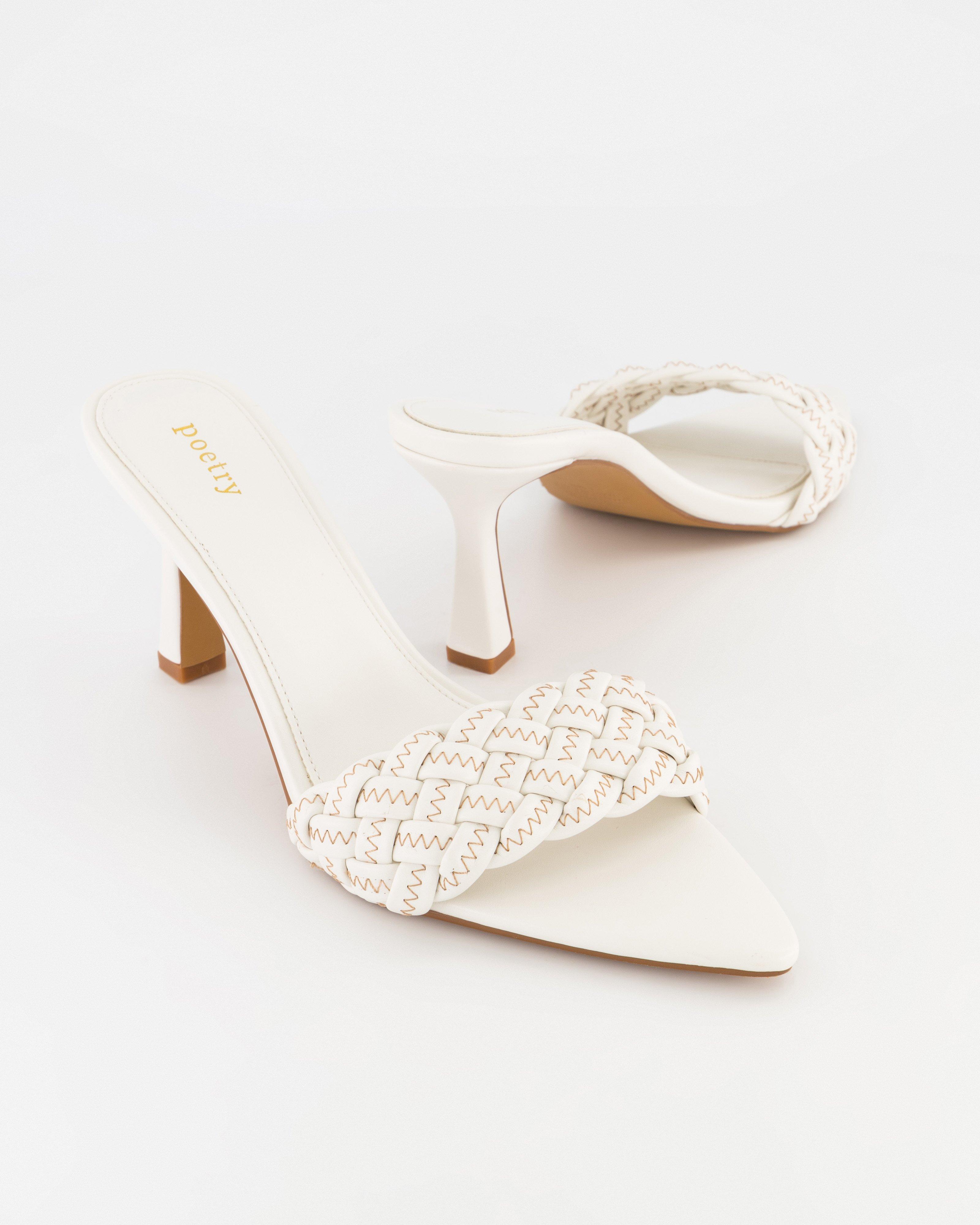 Summer Heel -  White