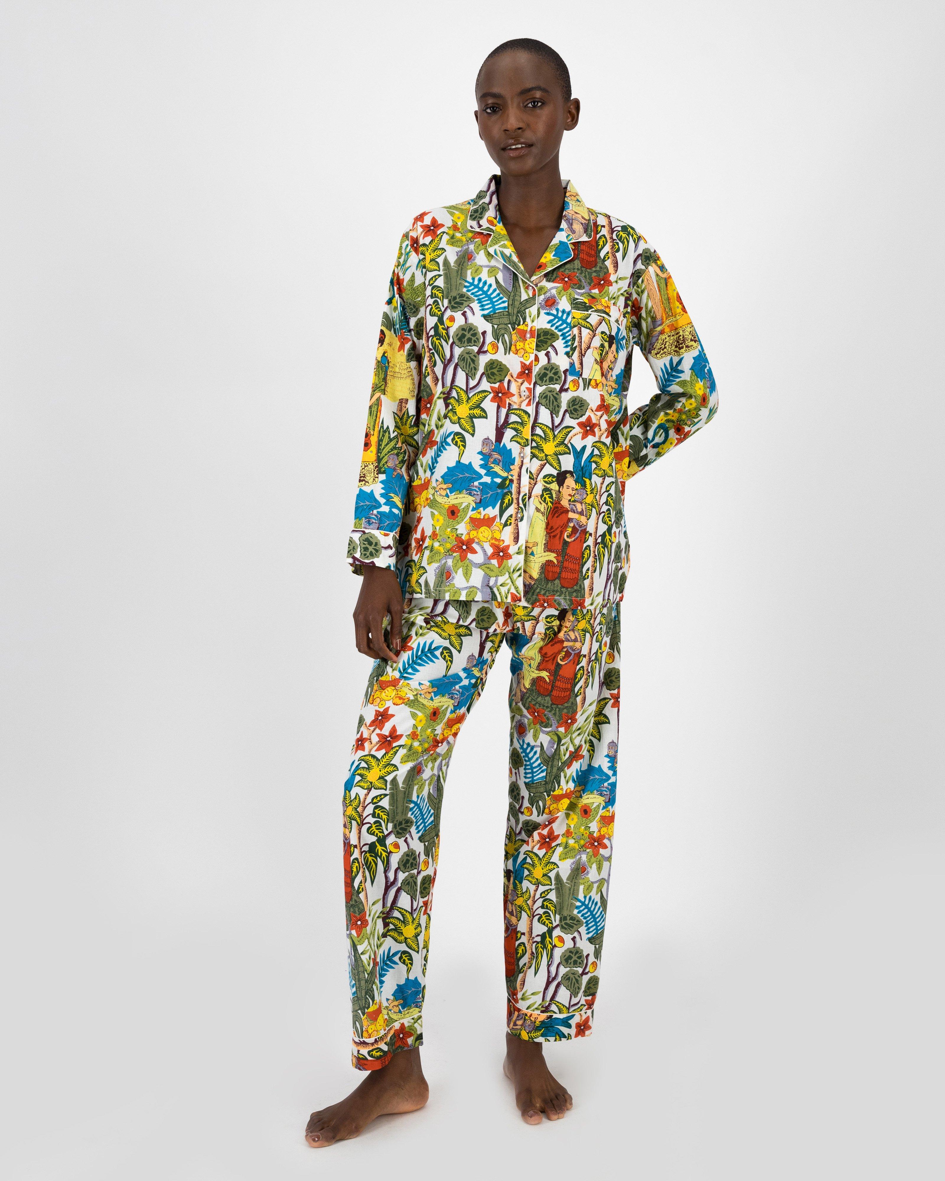 Frida Kahlo Cotton PJ Set -  Assorted