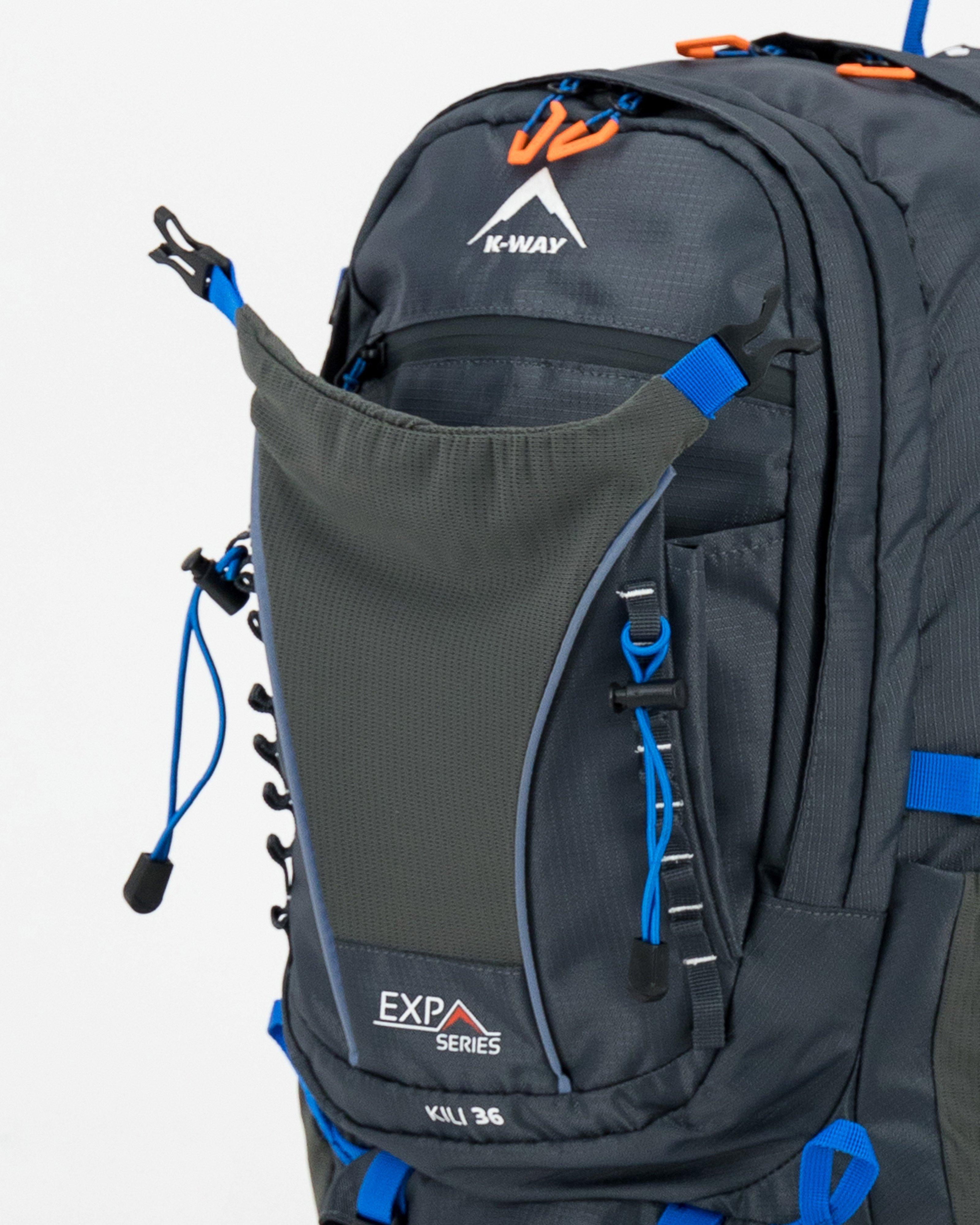 K-Way Kilimanjaro 36L Hiking Pack -  Charcoal