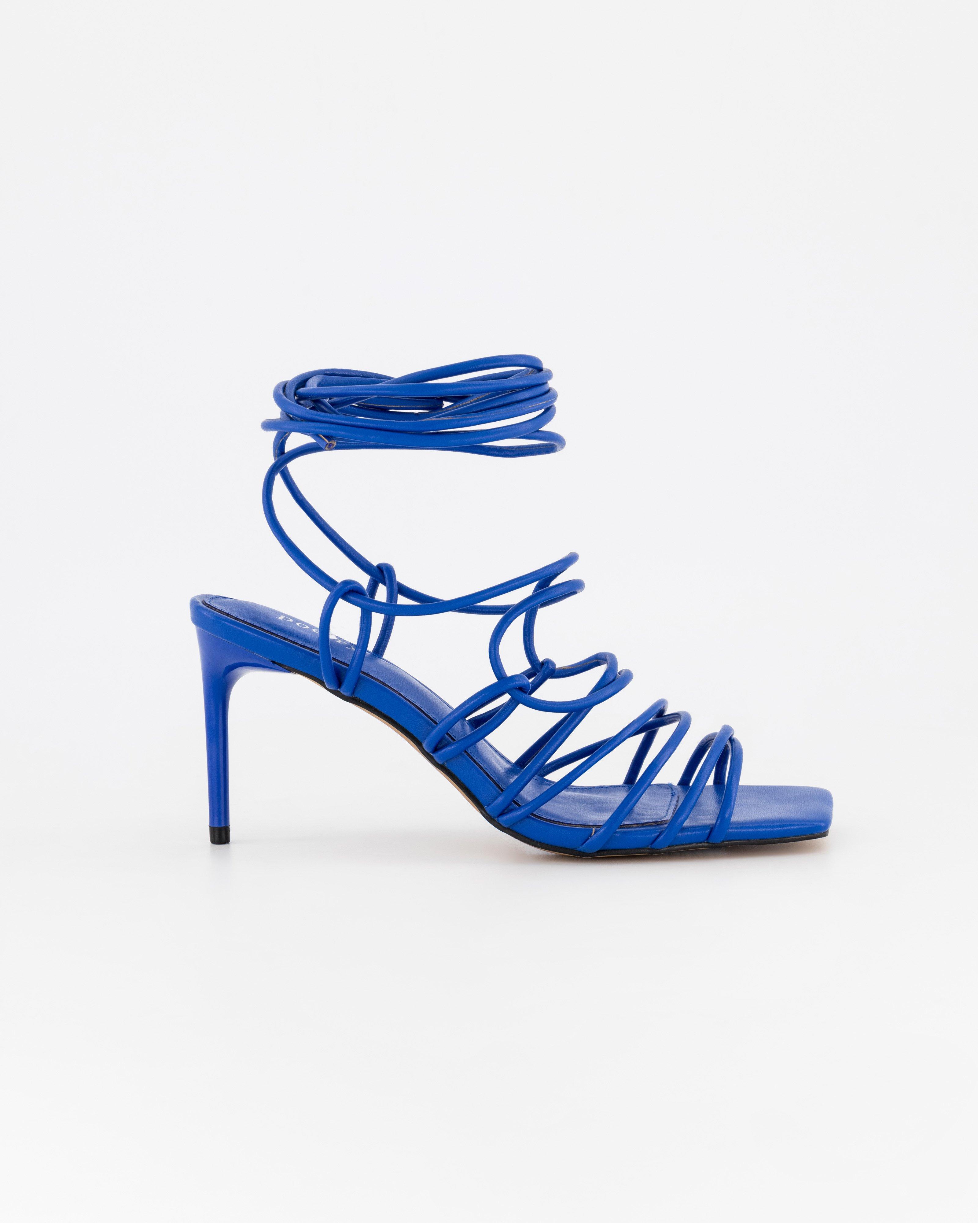 Briella Strappy Heel -  Cobalt